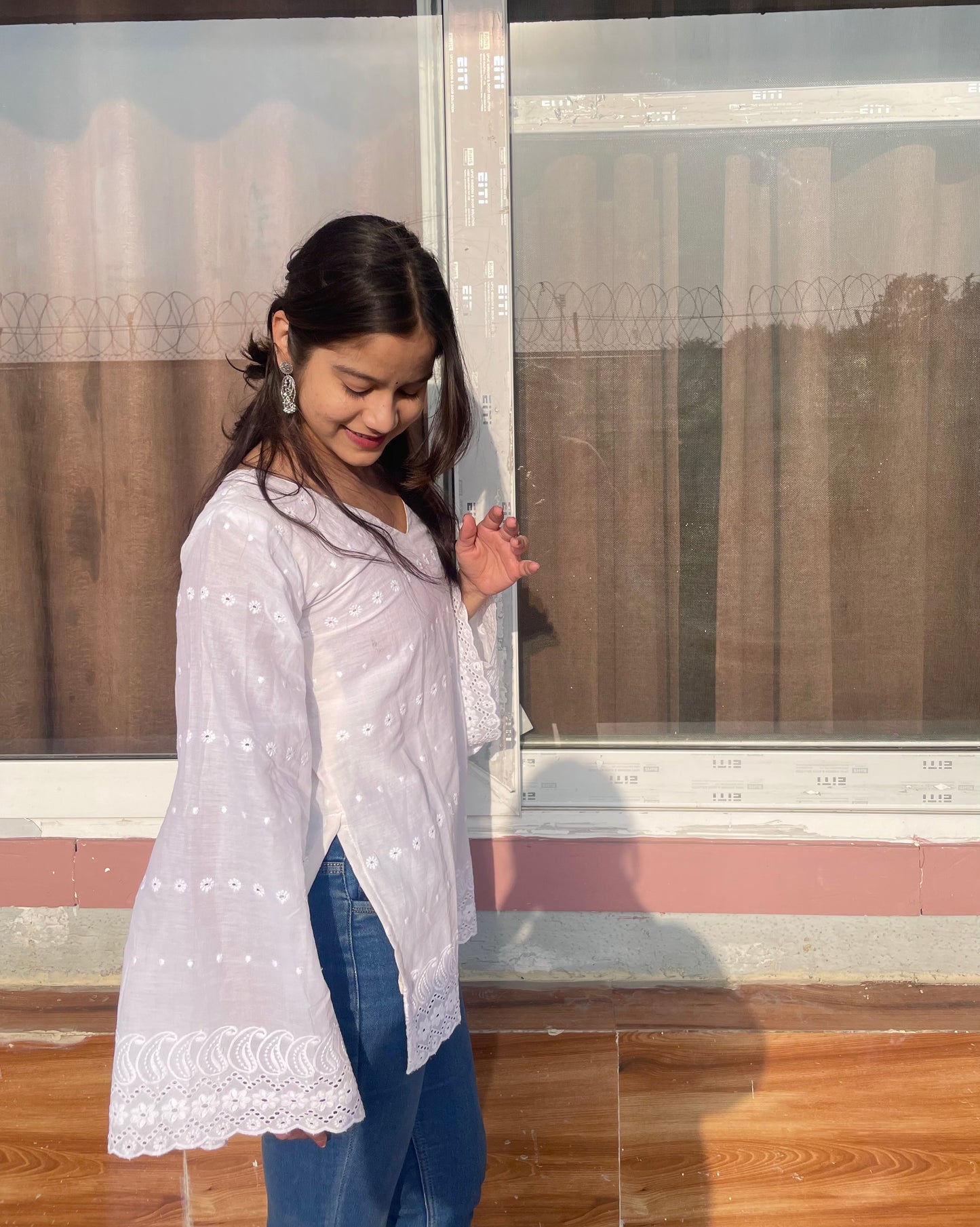 Pearla Embroidered Kurti