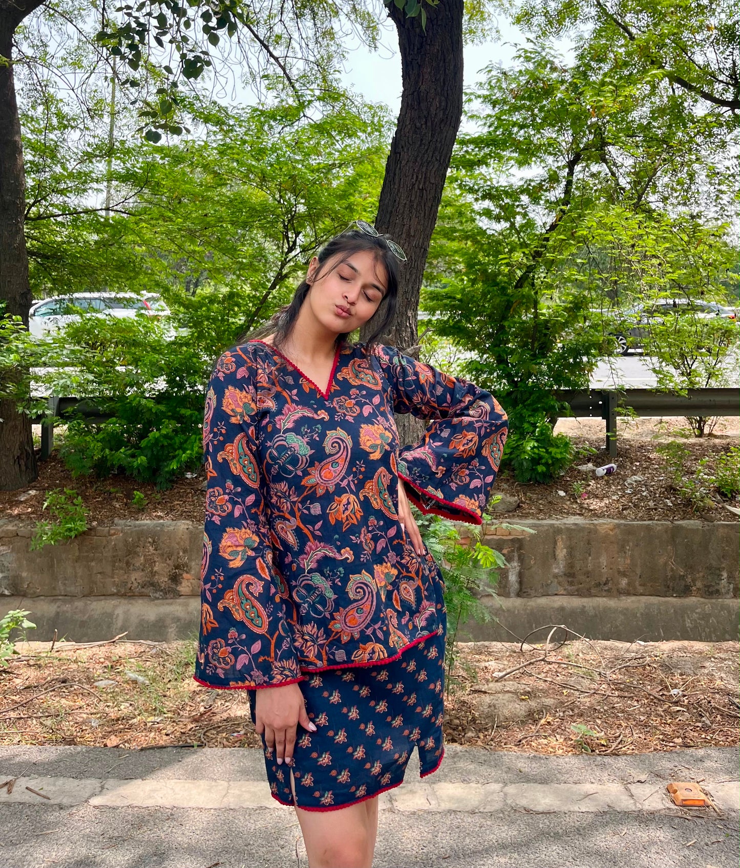 Tipsy Skirt Set