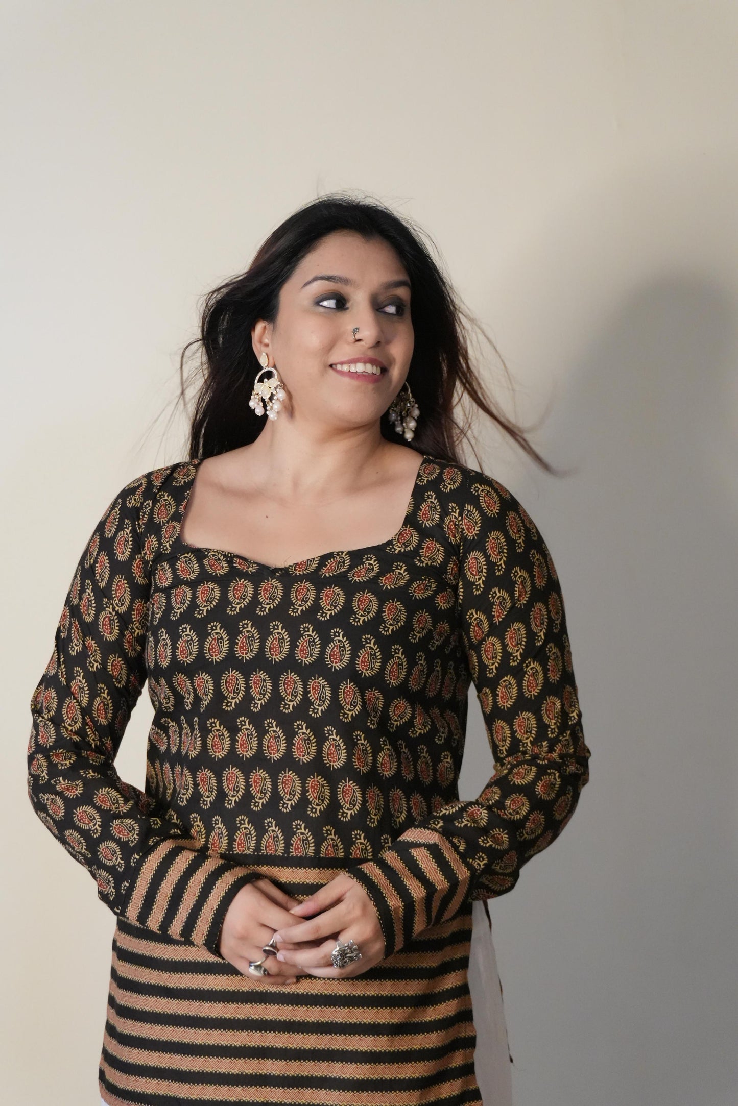 Aangan Straight Short Kurti