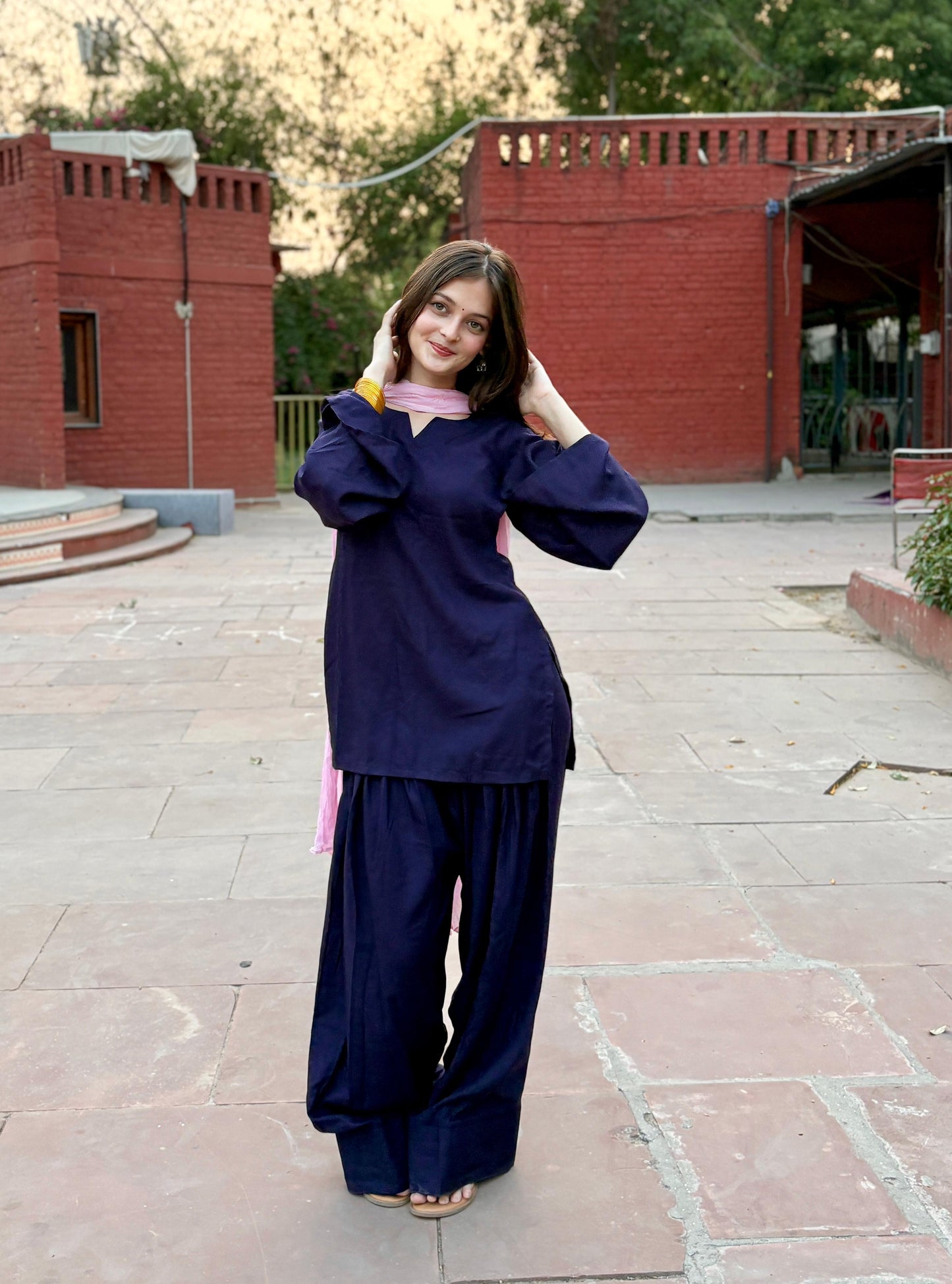 Neel Rose Farshi Set