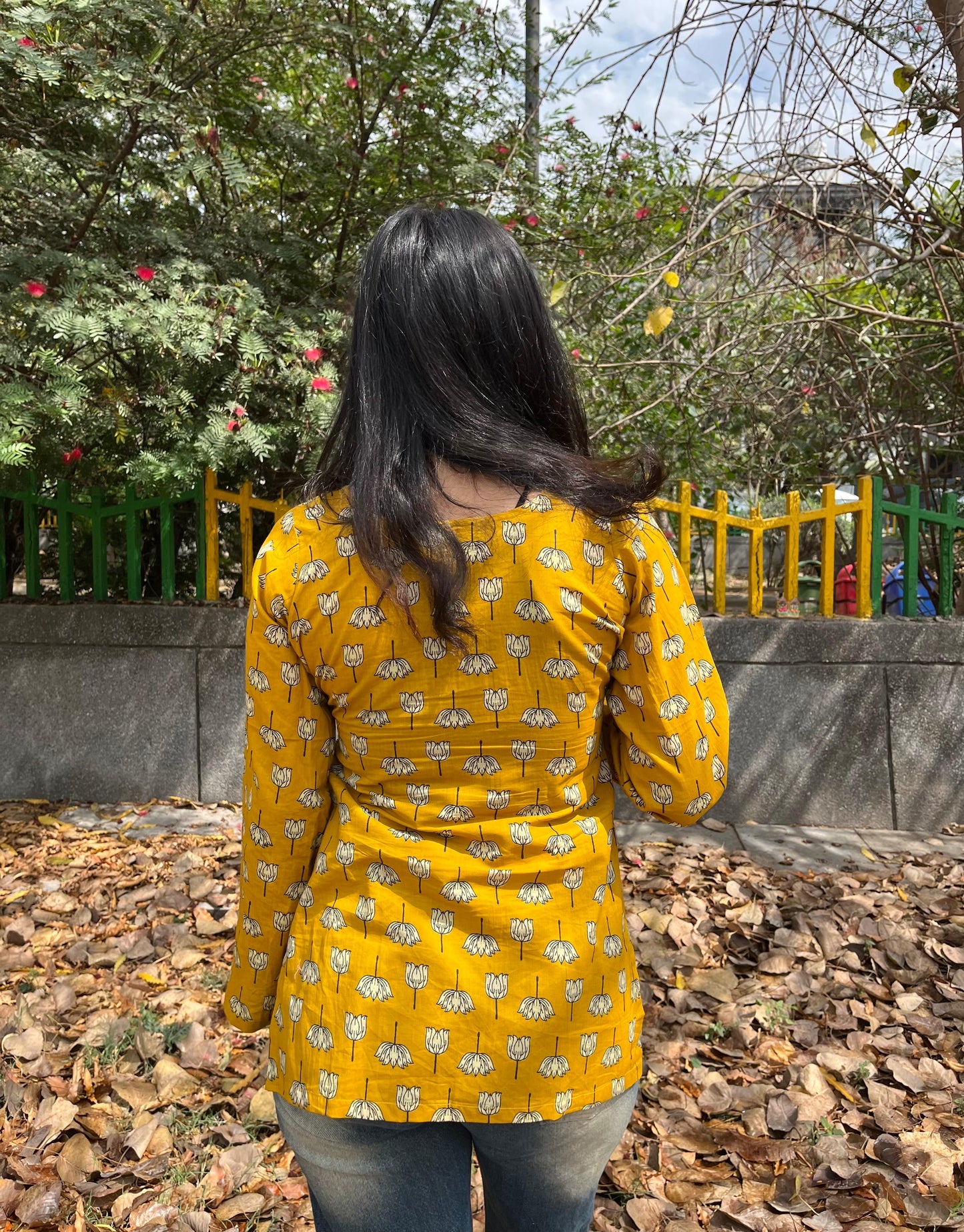 Sun Lotus straight kurti