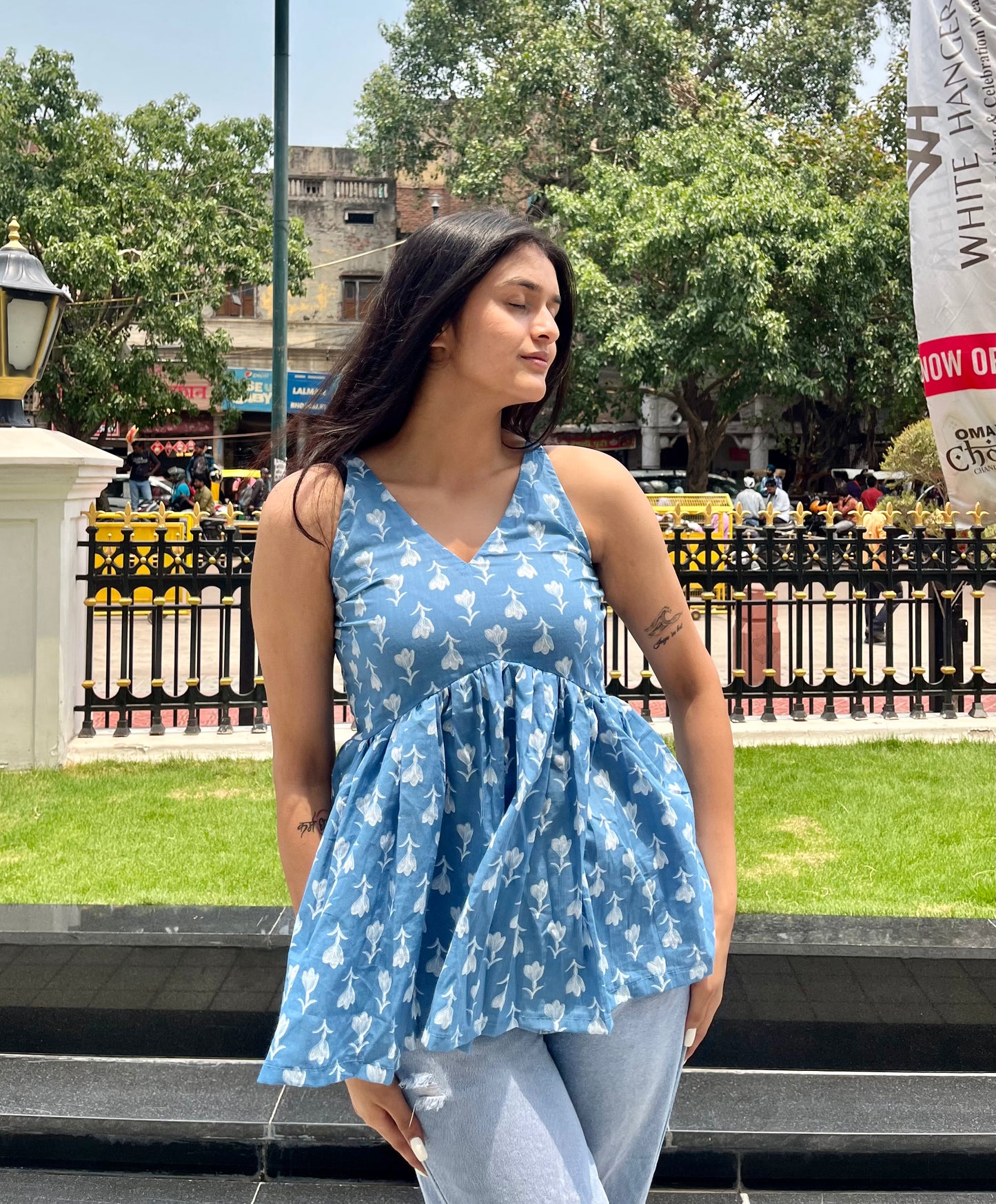 Sour Candy Peeplum Short Kurti