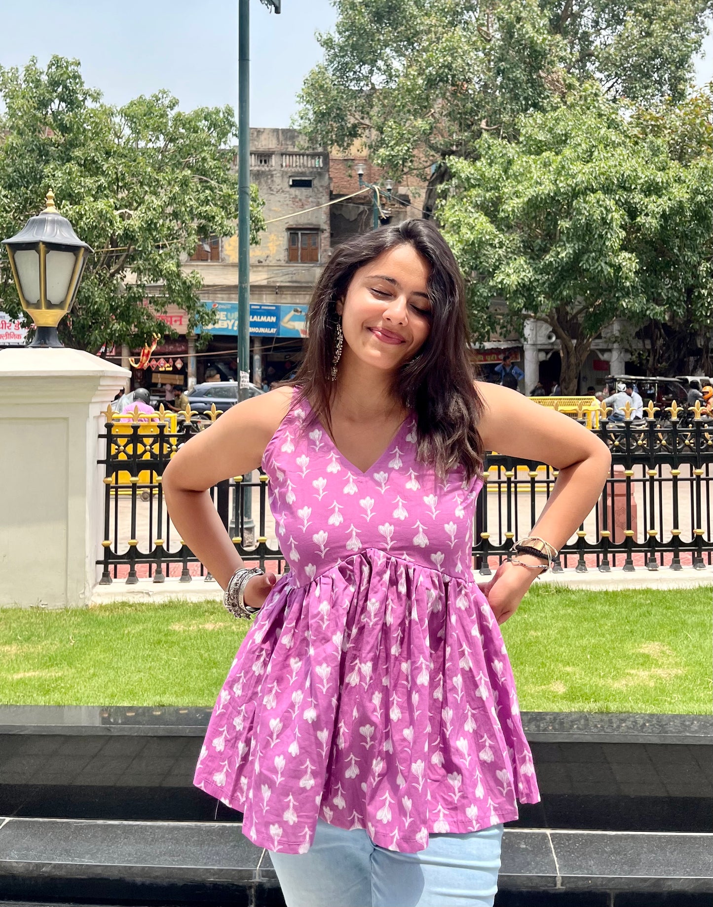 Sweet Candy Peeplum Kurti