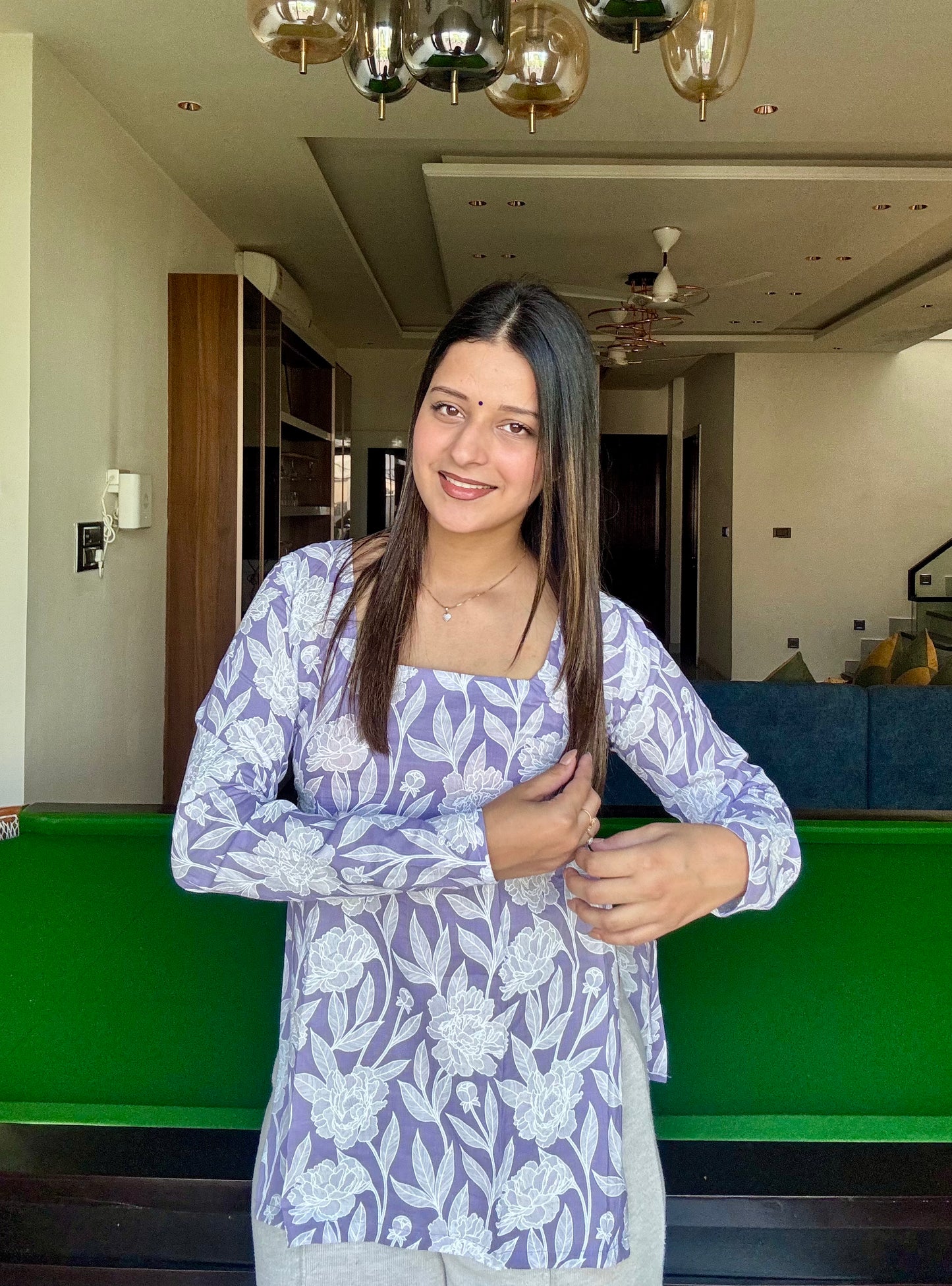 Amira Straight Short Kurti