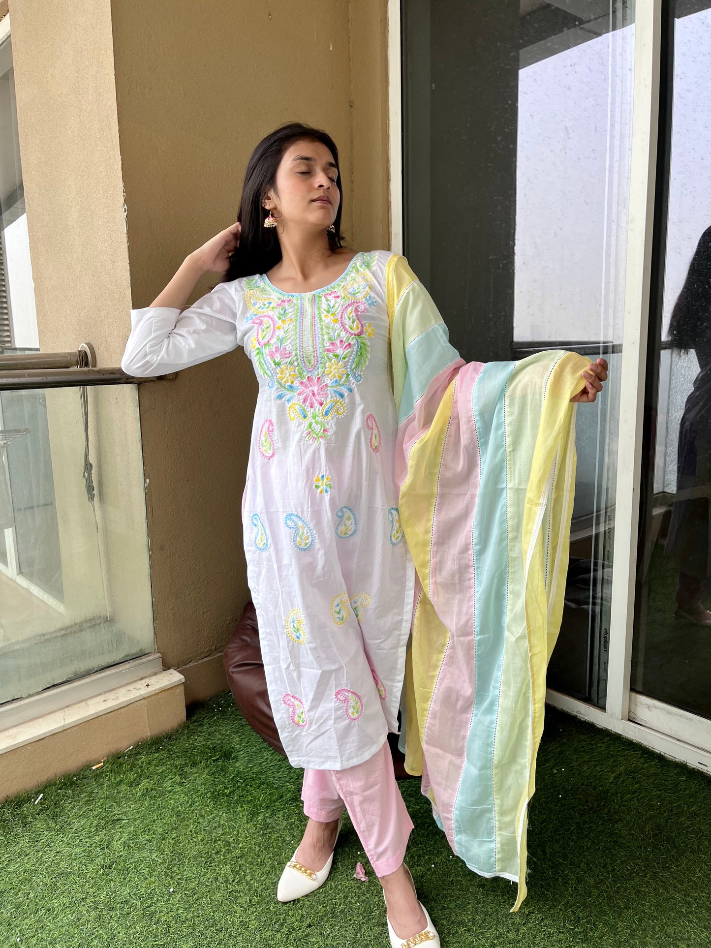 Noor-e-Pastel Suit Set