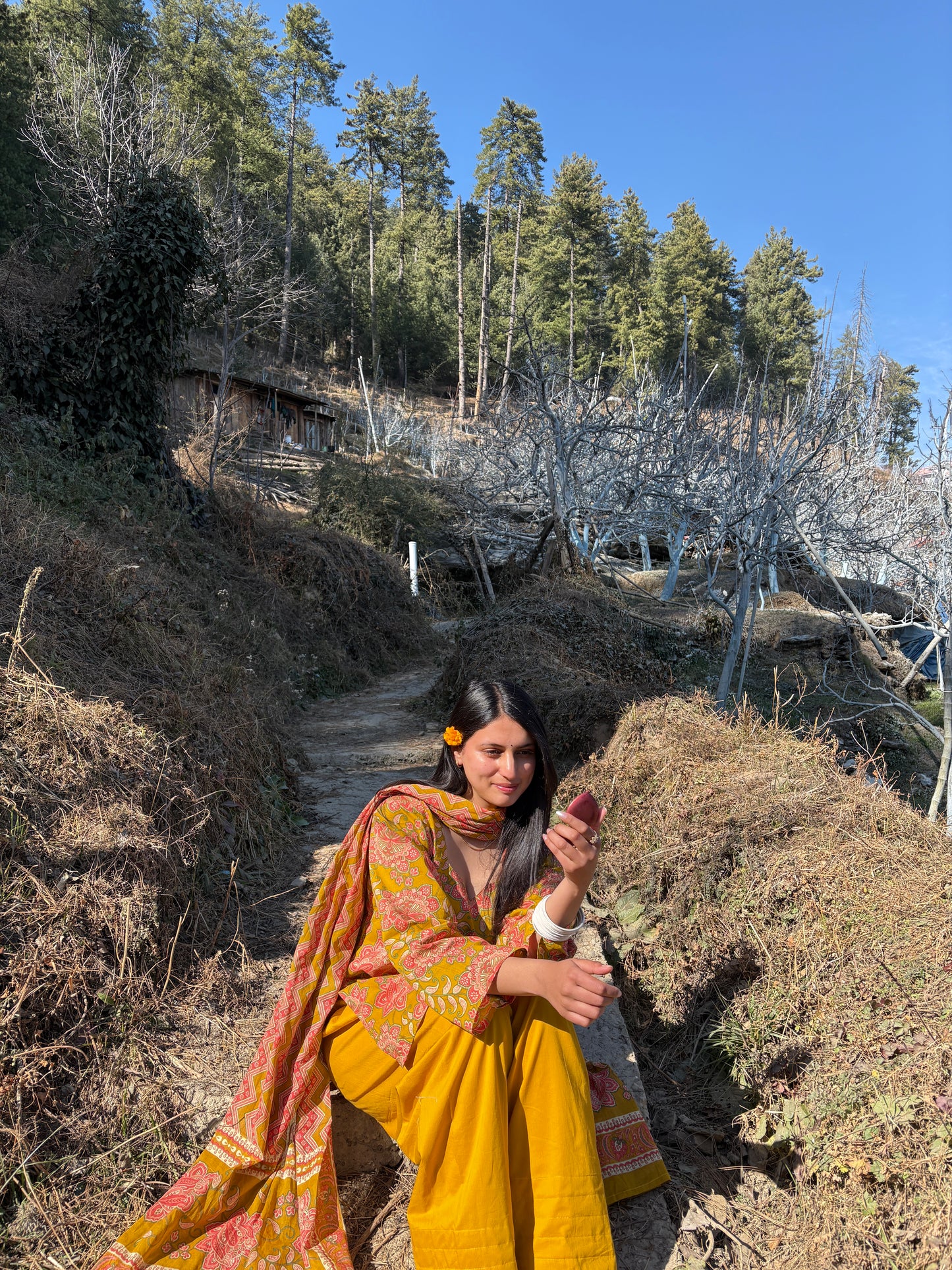 Dhoop farshi Salwar Set