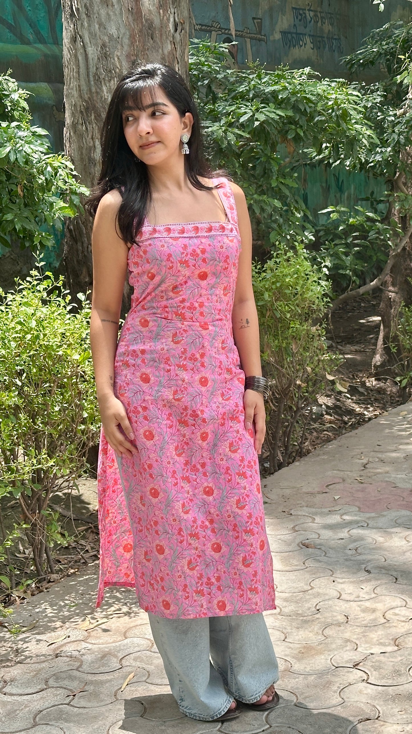 Palak Long Kurti