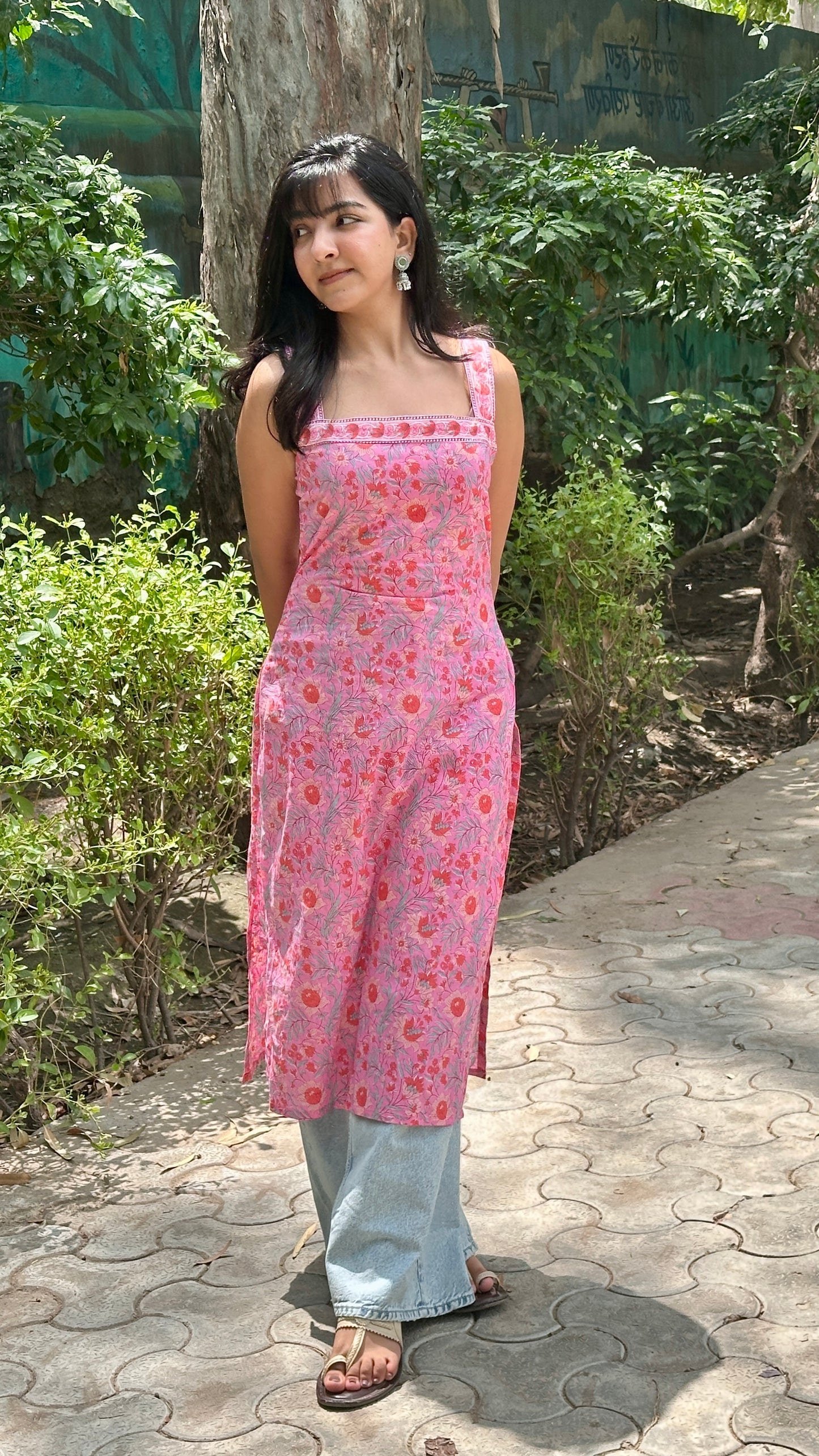 Palak Long Kurti
