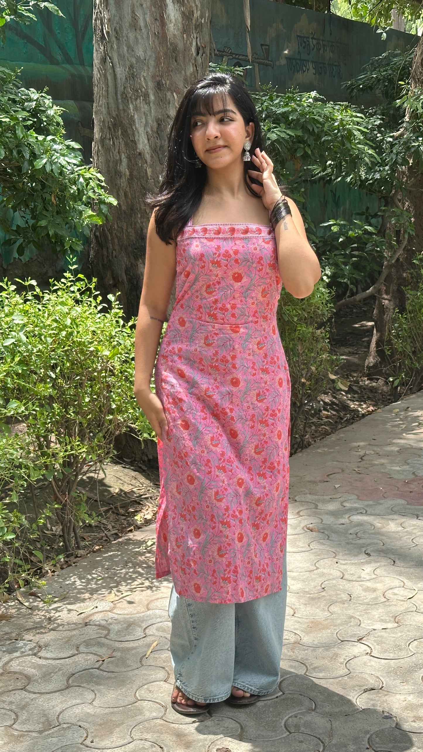 Palak Long Kurti