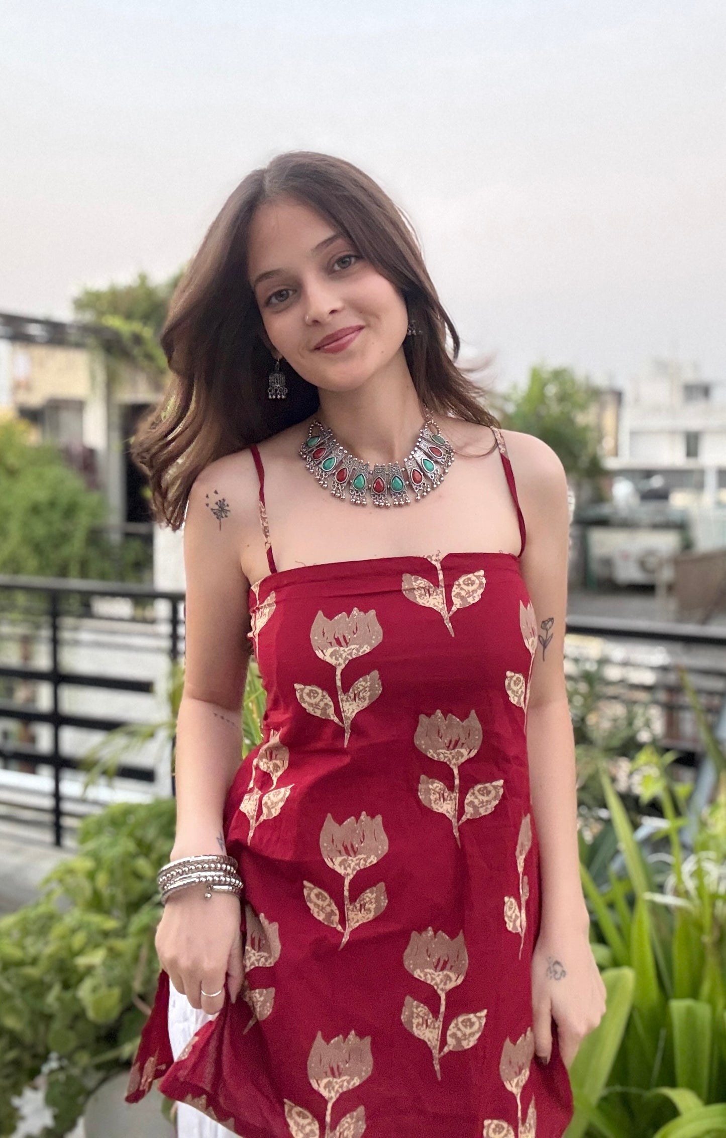 Aarzu Backless Short Kurti
