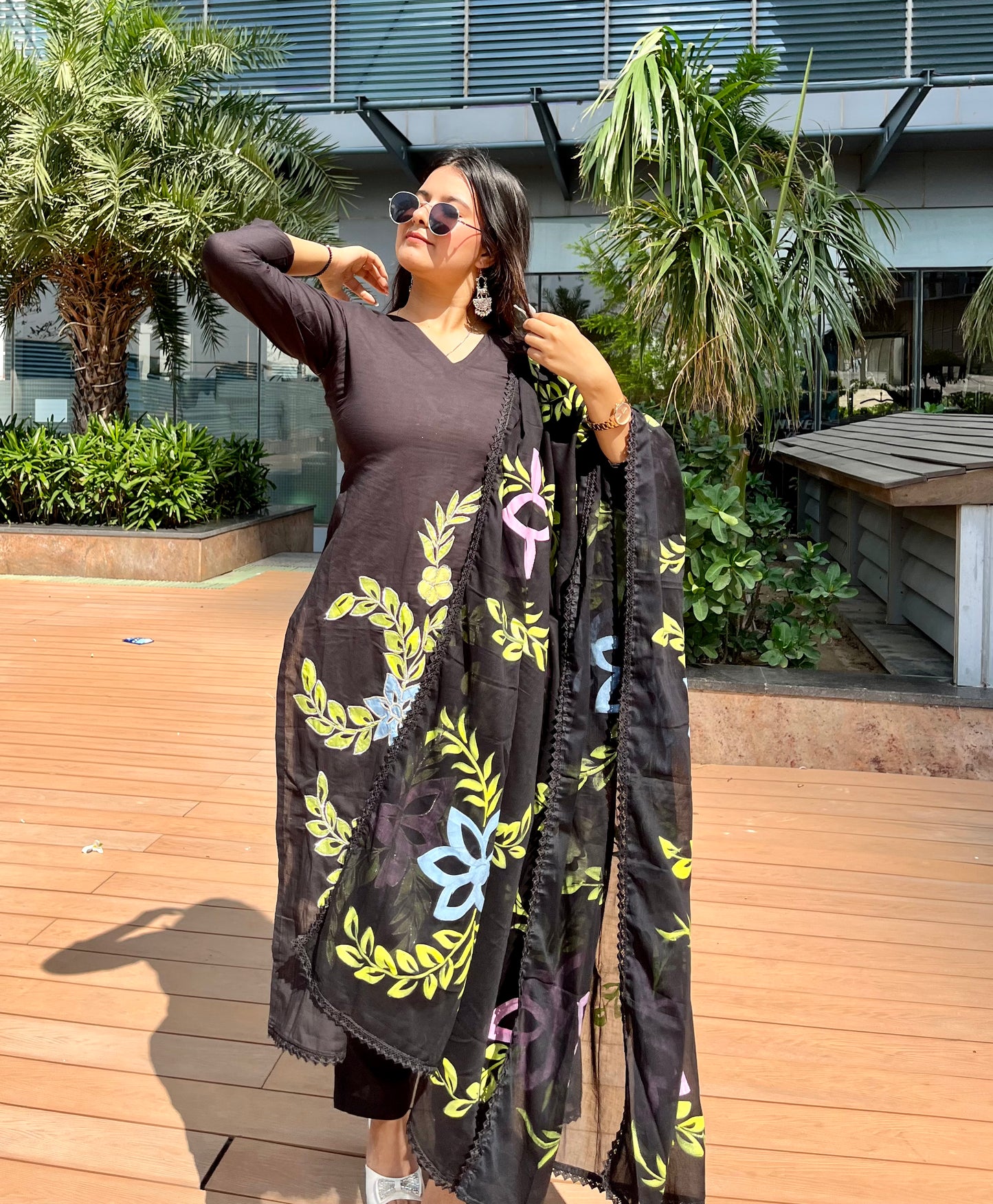 Handpainted Urvi Suit Set