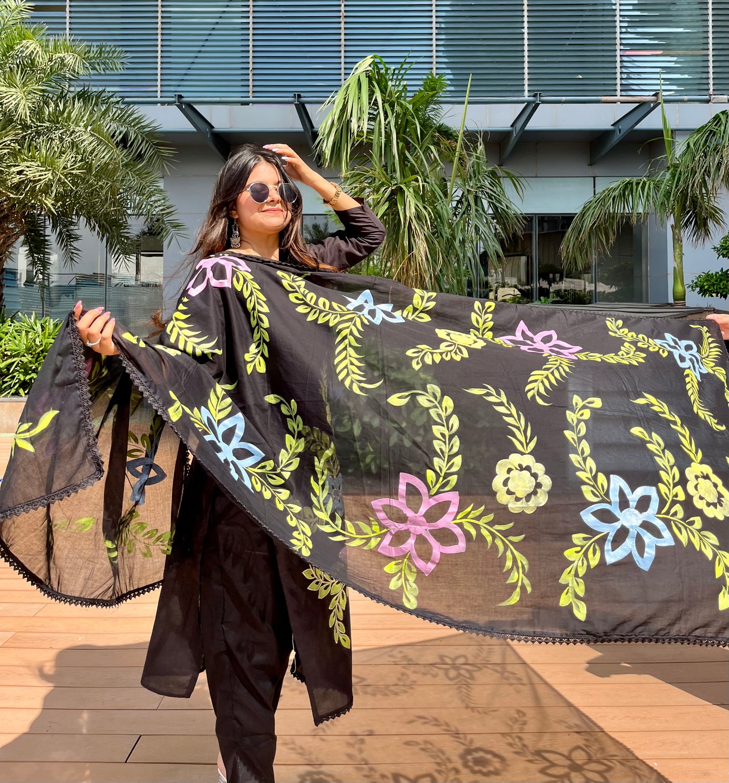 Handpainted Urvi Suit Set
