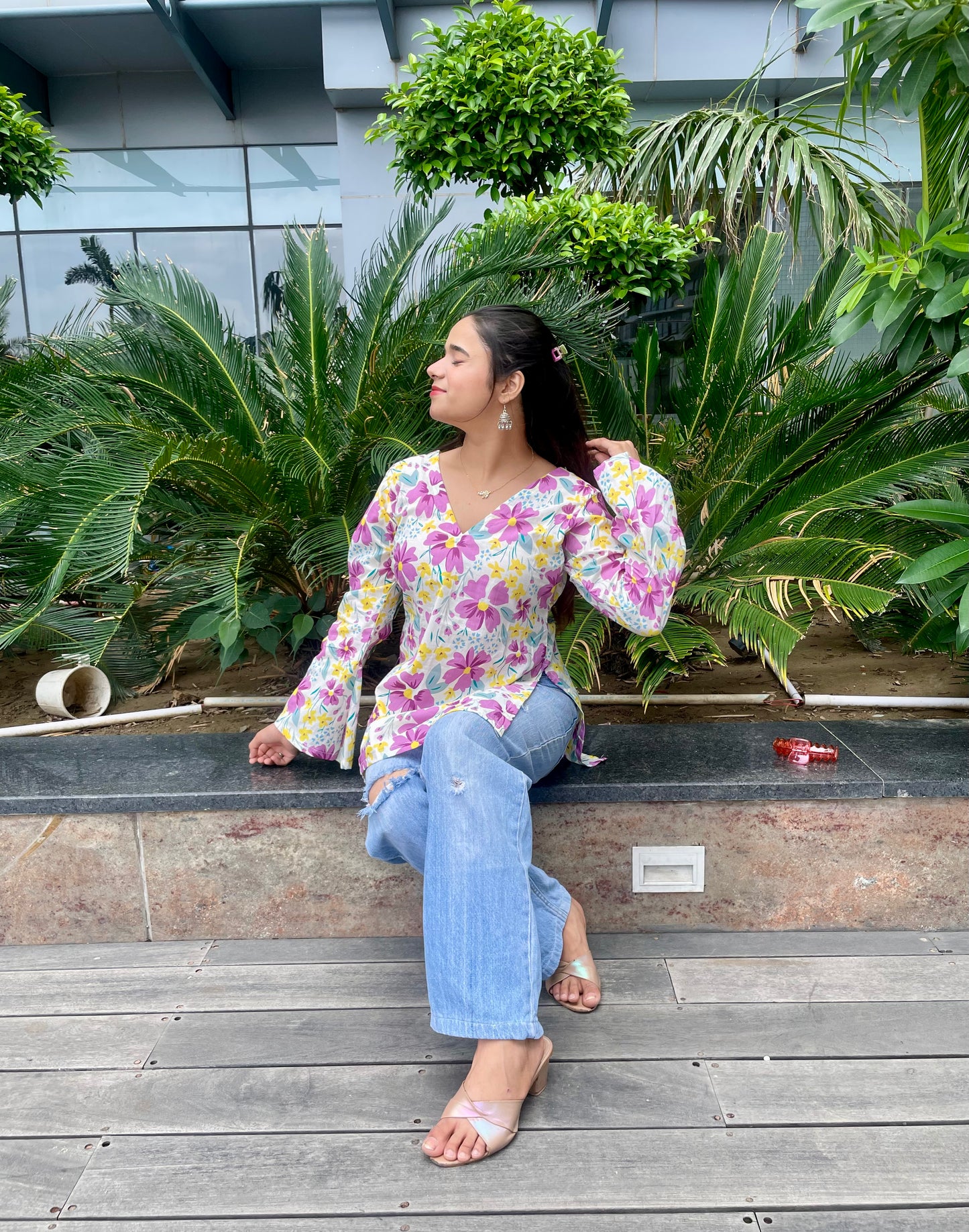 Nargis Straight Short Kurti