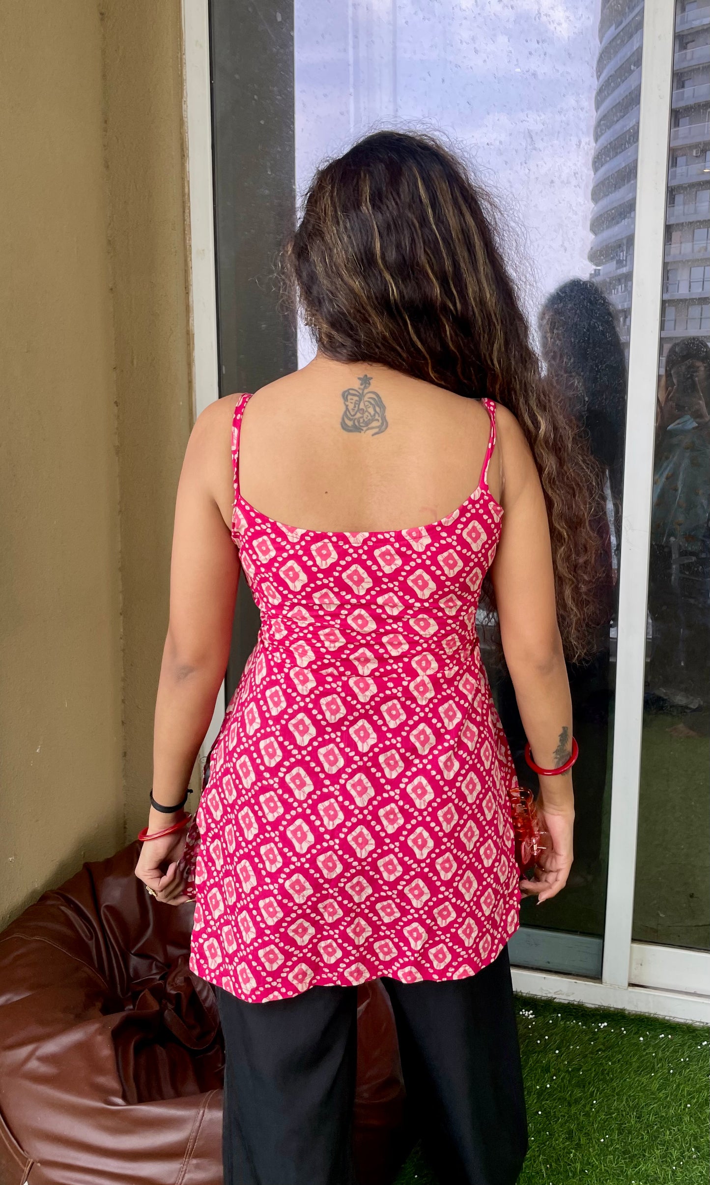 Saiyaara Straight Short Kurti