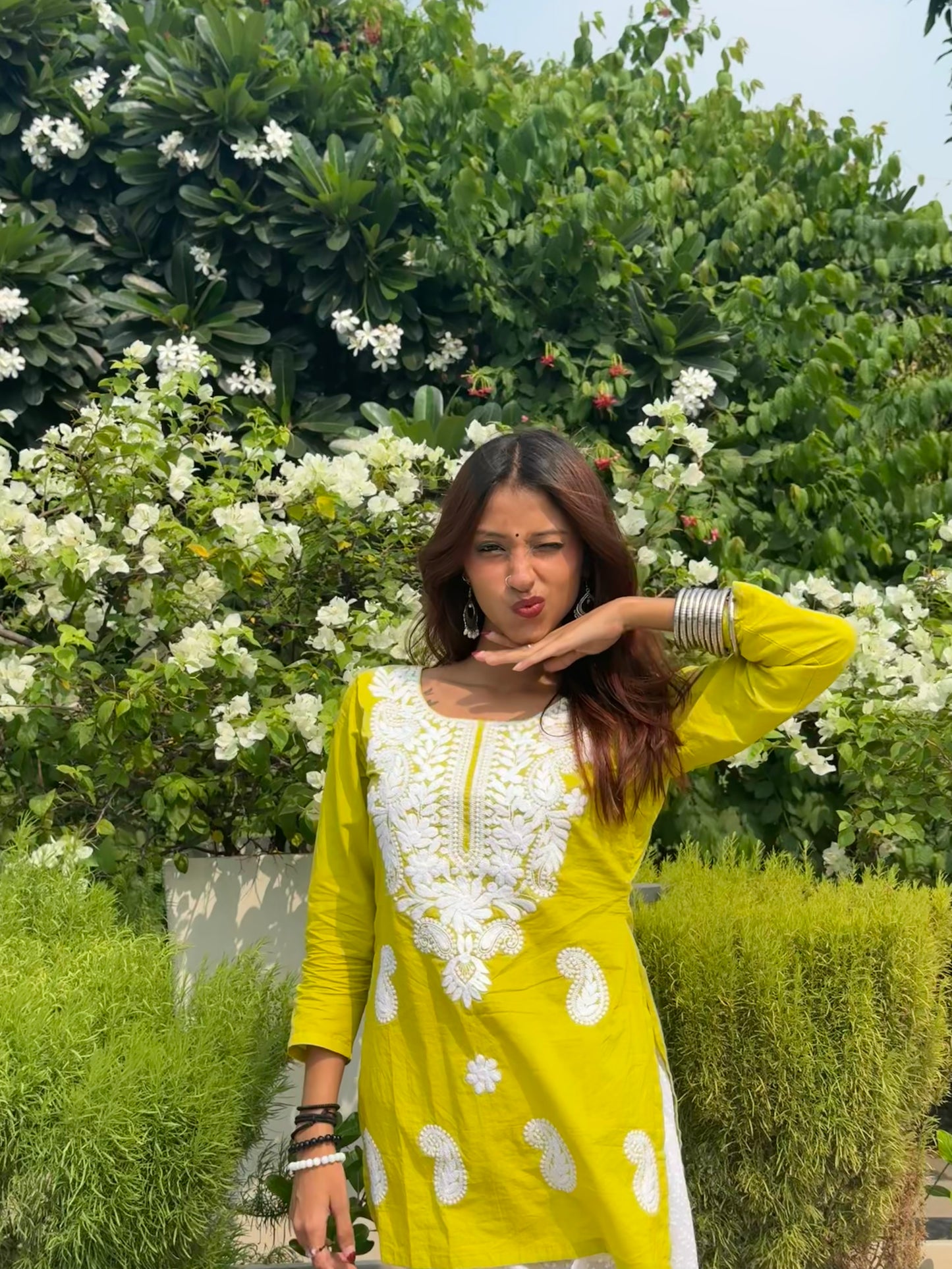 Liril Chikankari Kurti