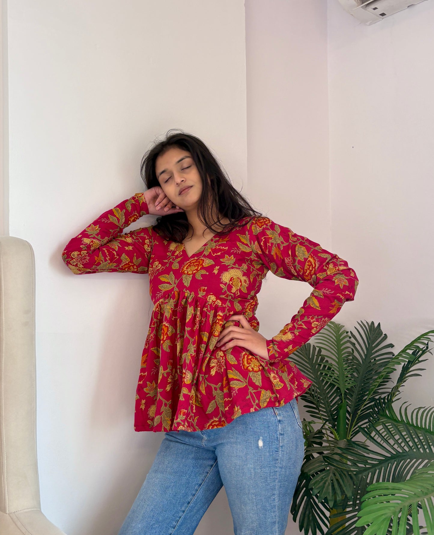 Pushpika Peplum Kurti