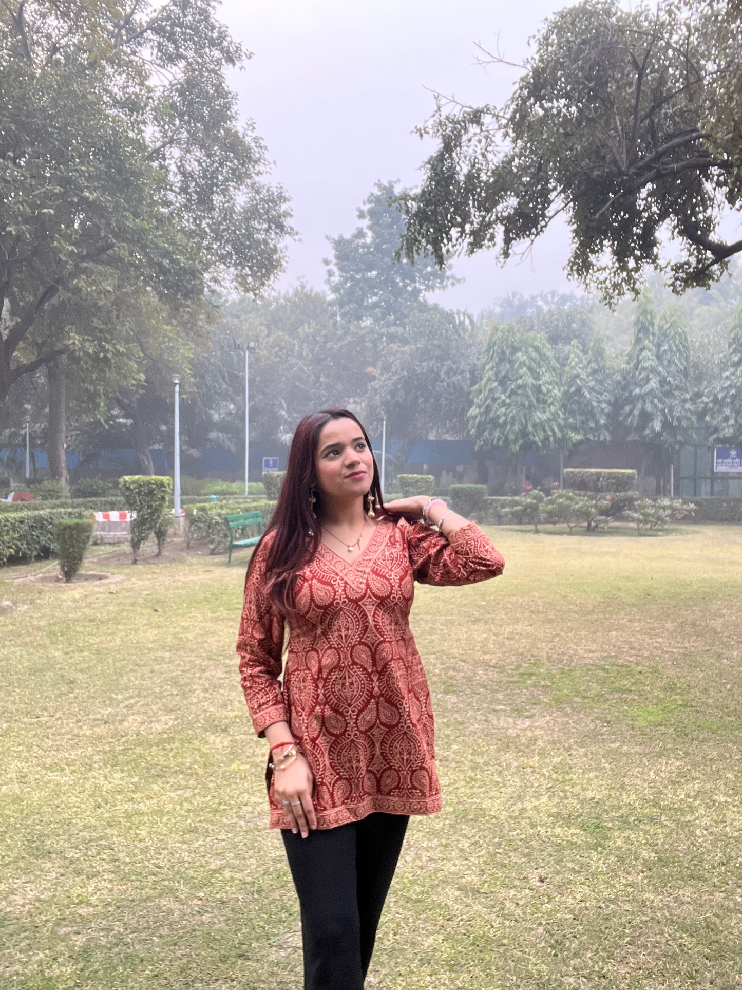 Rahi Straight Short Kurti