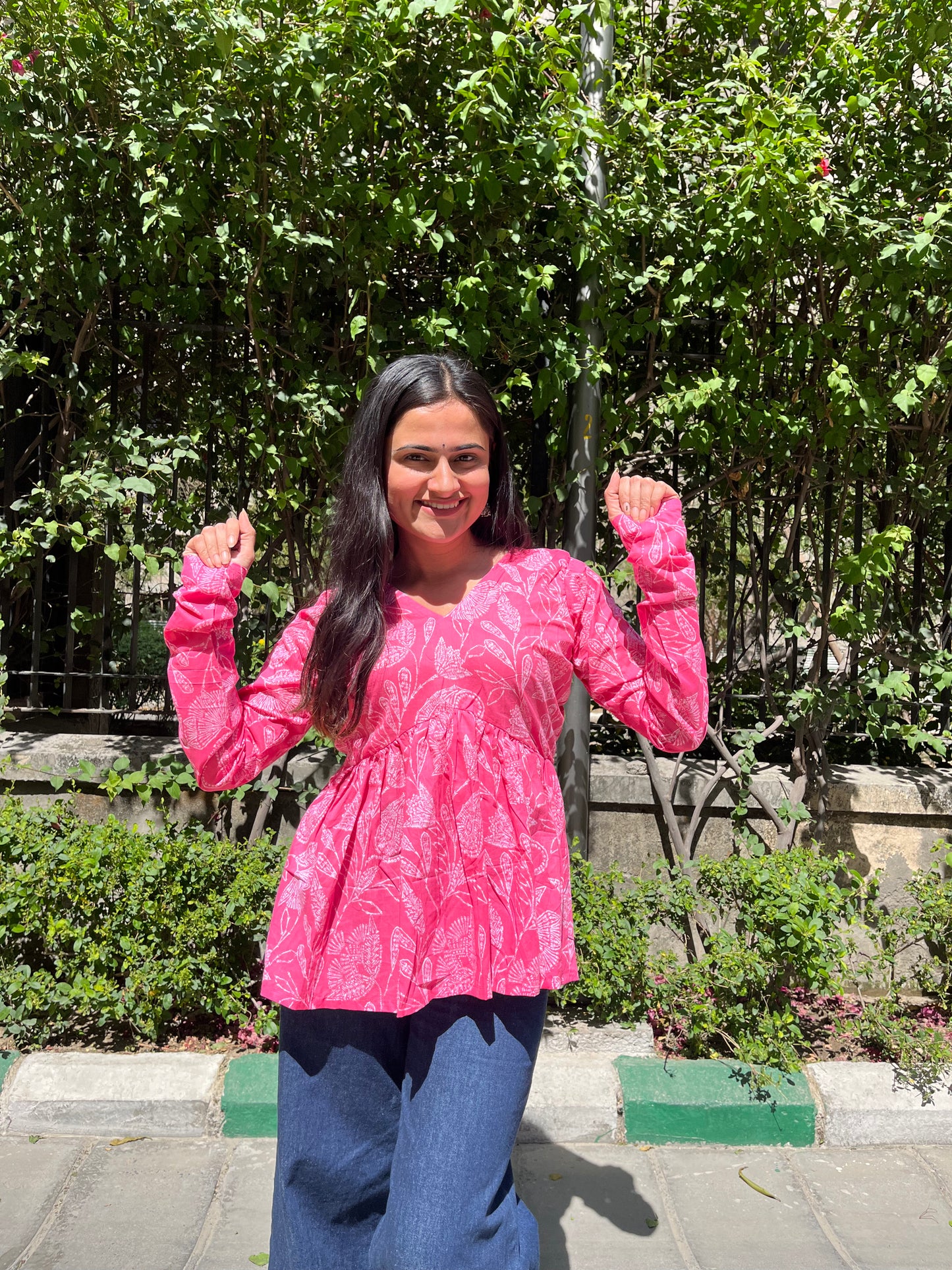 Lover Peeplum Short Kurti Top