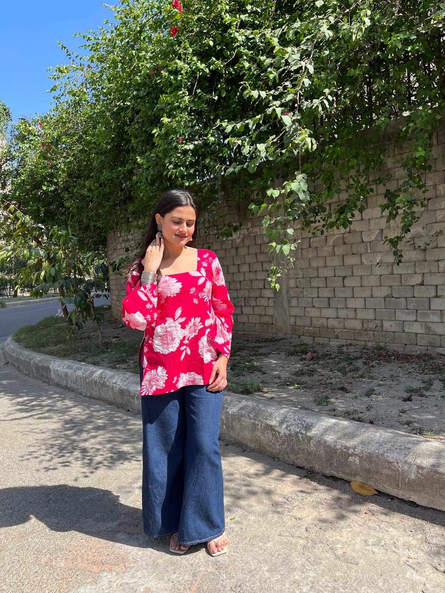 Bhawra Straight Short Kurti