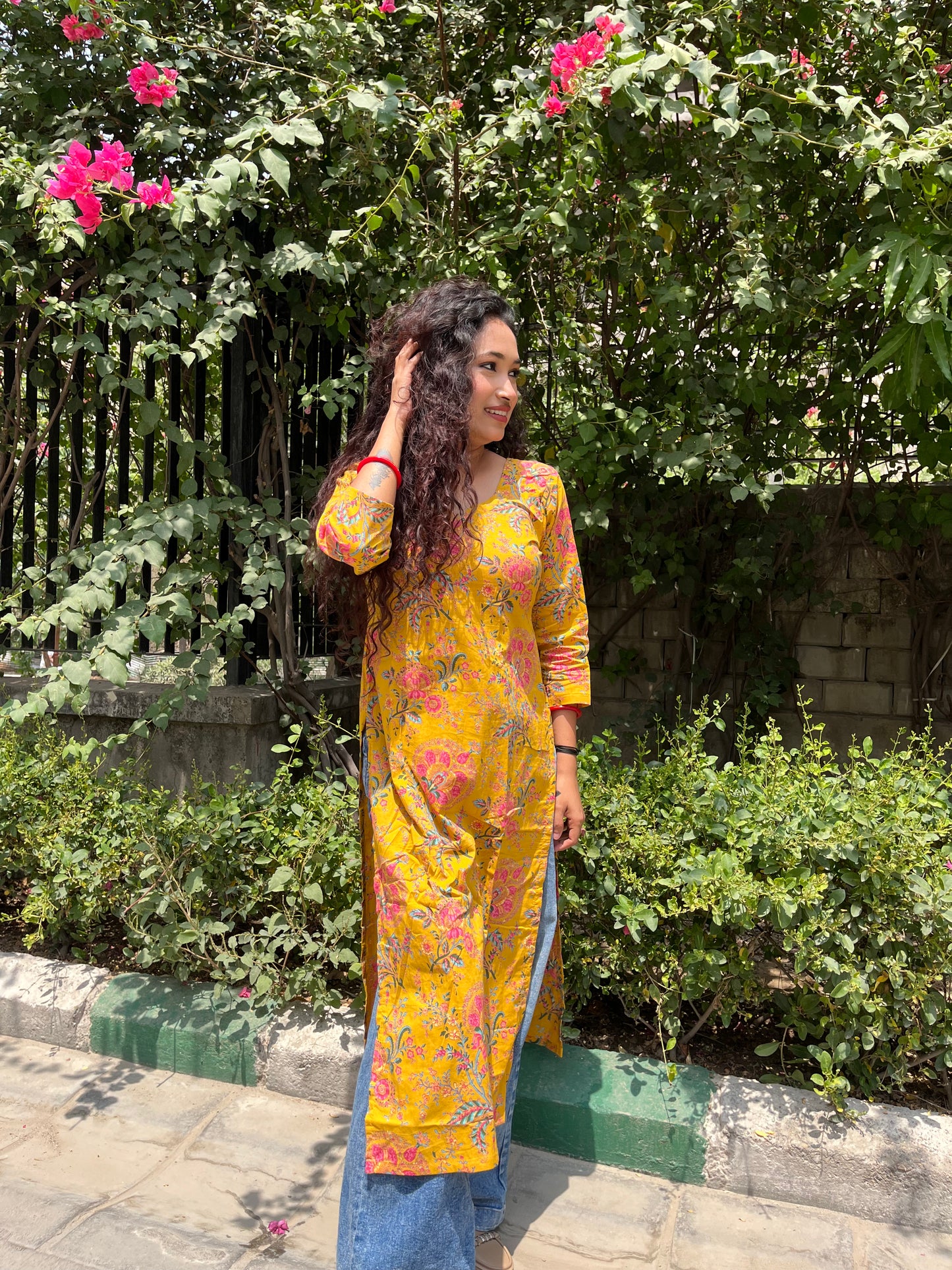 Boondi Long Kurti
