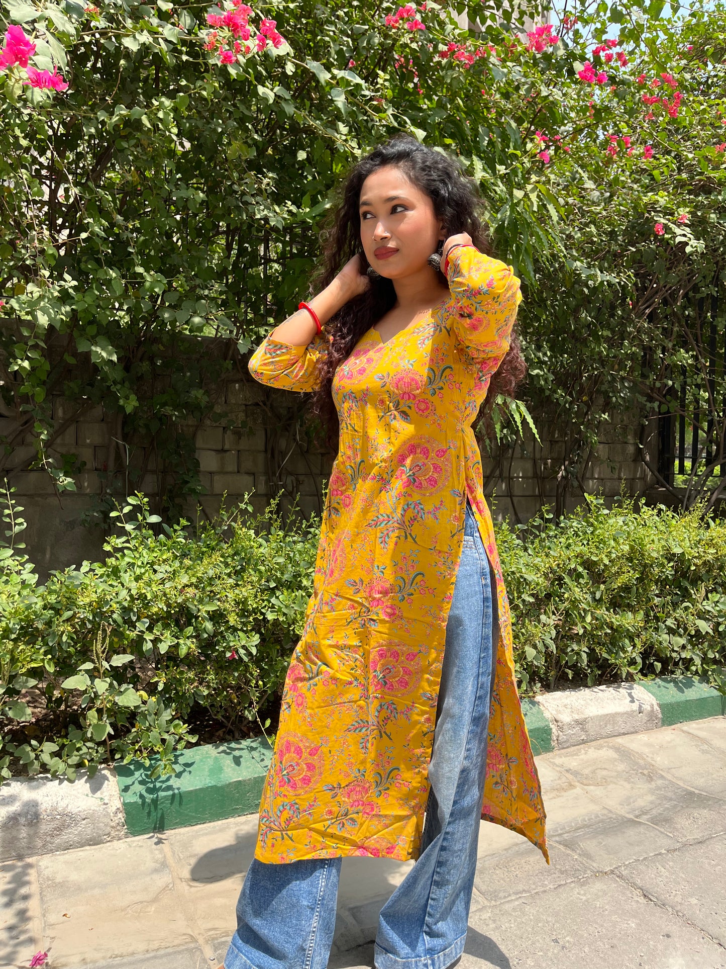Boondi Long Kurti