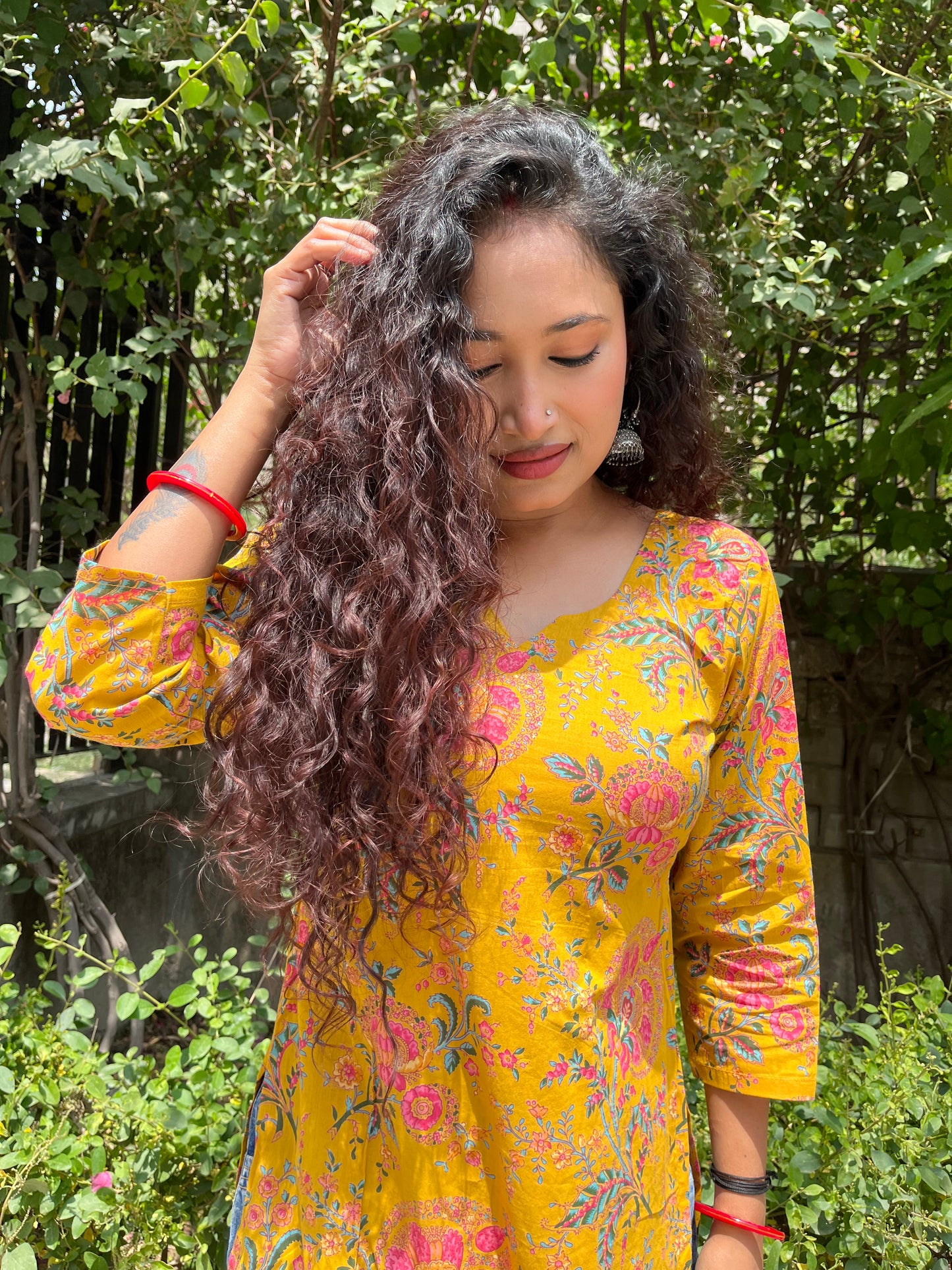 Boondi Long Kurti
