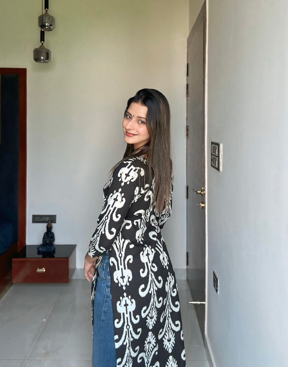 Meher Straight Long Kurti