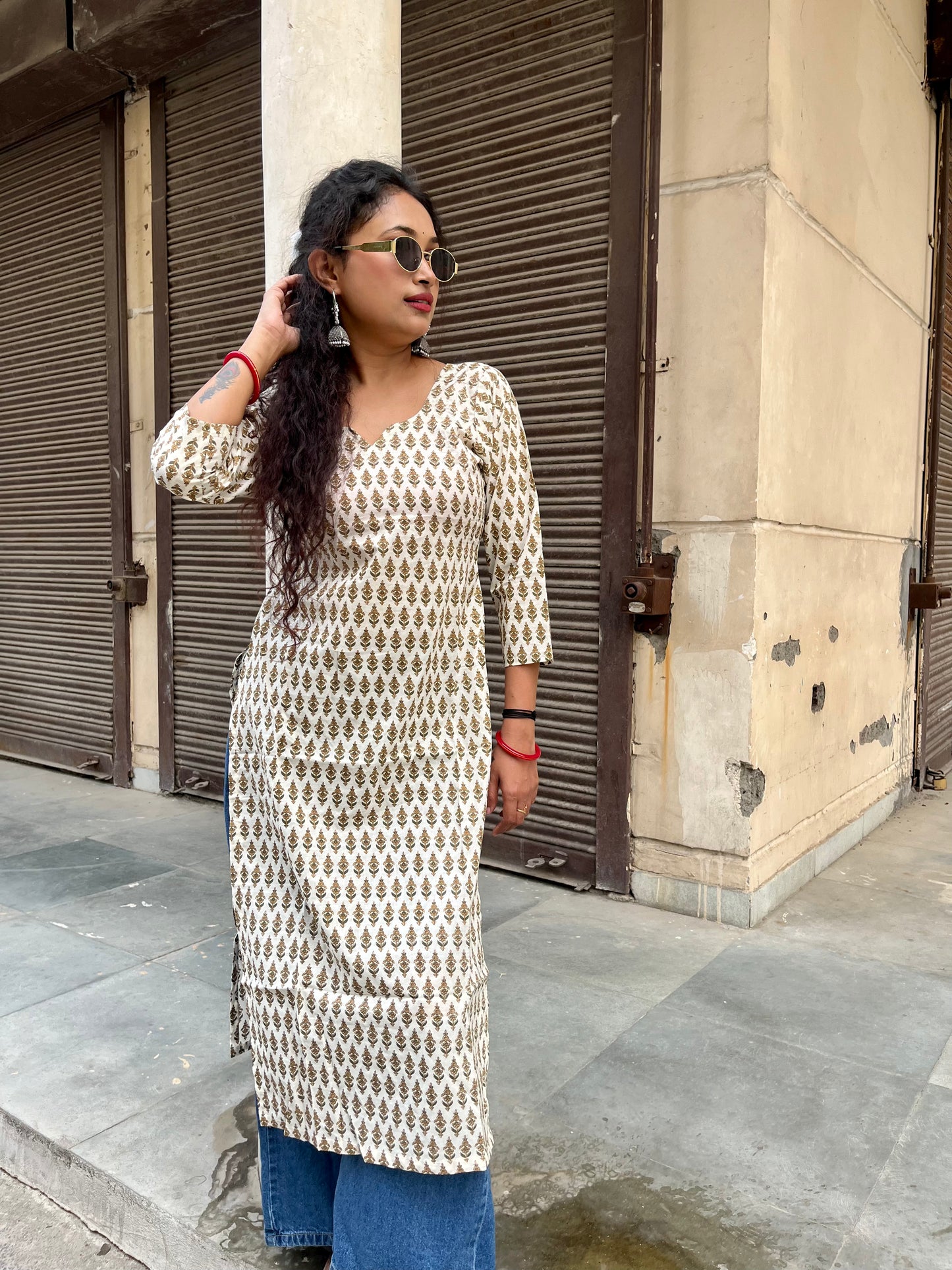 Shell Long Kurti
