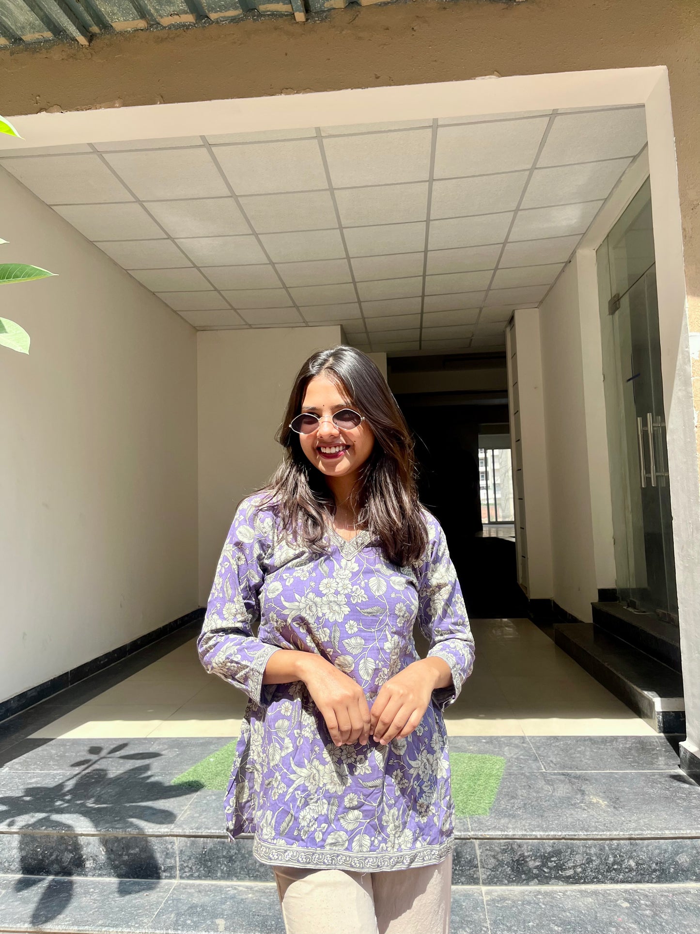 Butterfly Straight Short Kurti