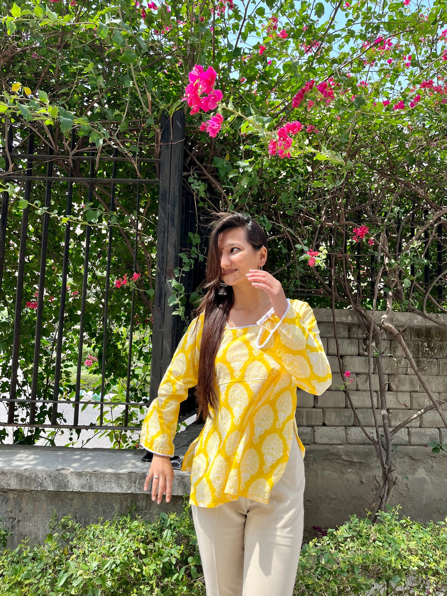 Lemonade Straight Short Kurti