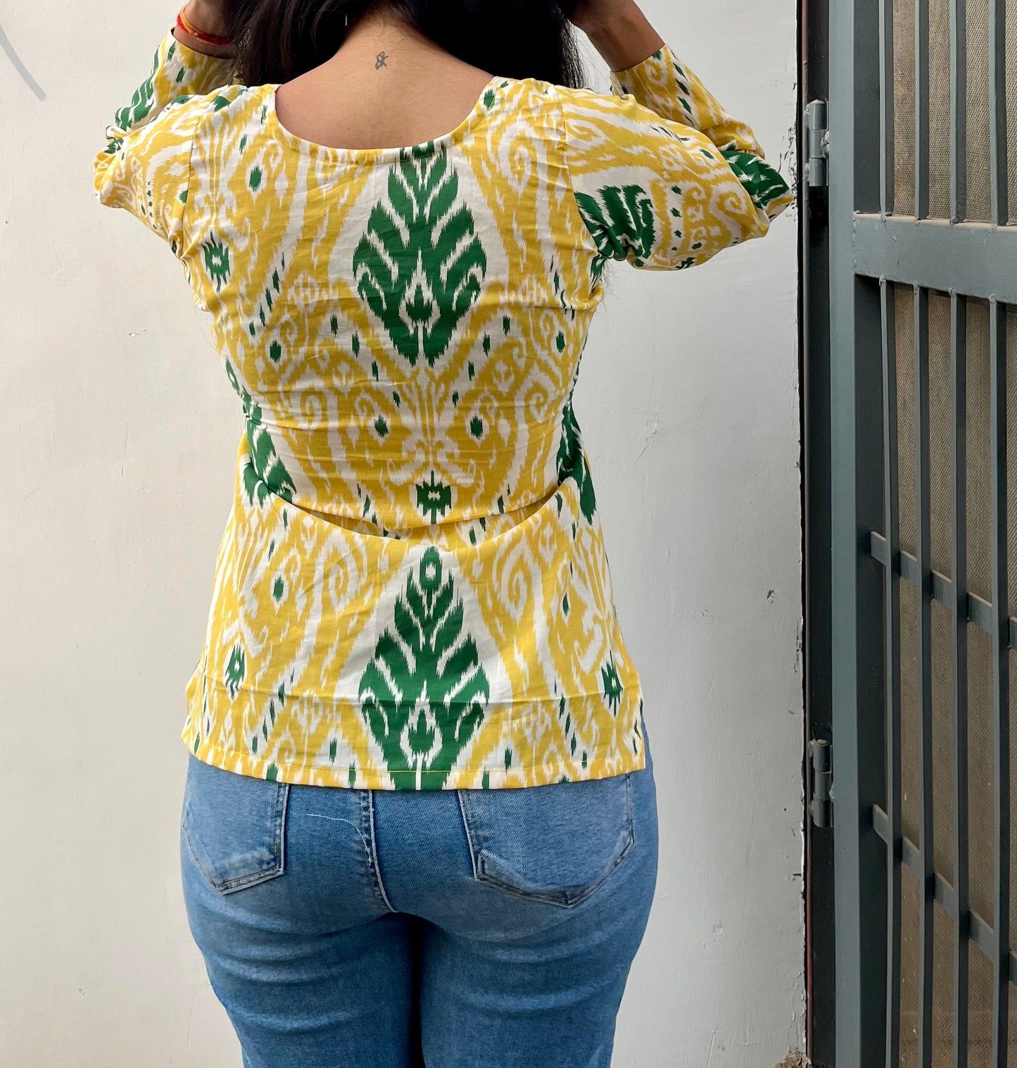 Petalia Straight Short Kurti