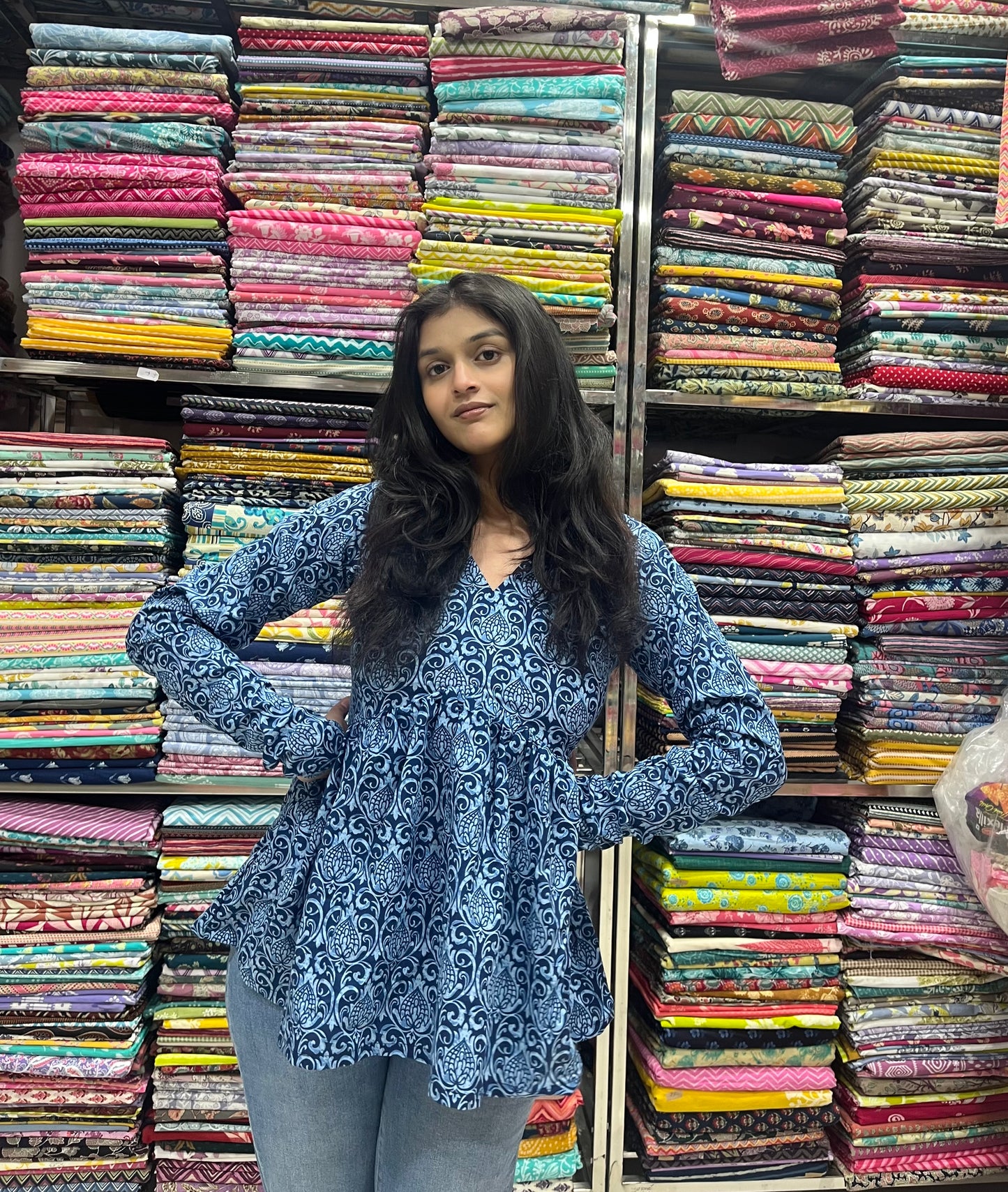 Neroo Peplum Short Kurti