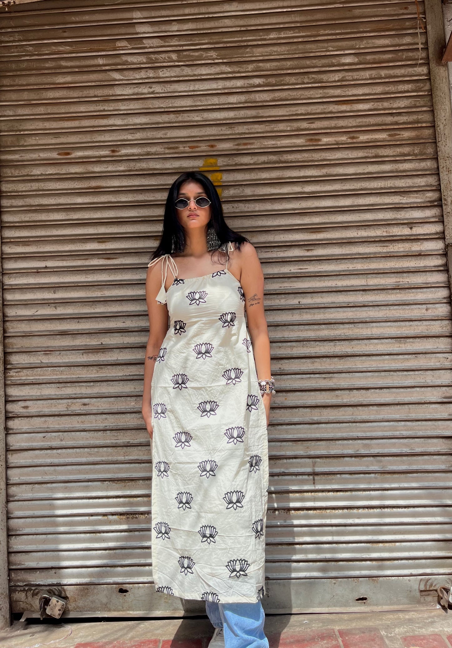 Dahi Balla Tie-up Straps Long Straight Short Kurti