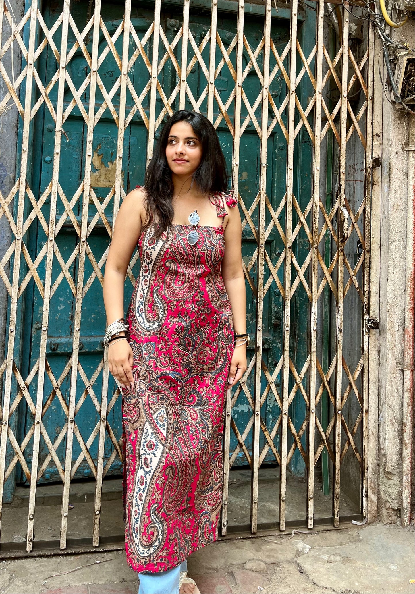 Chatpati Tie-up Straps Long Kurti