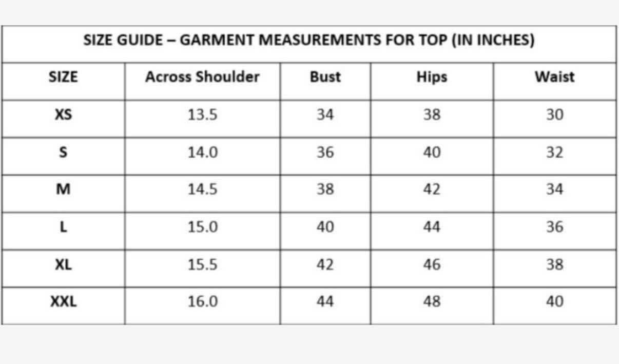 Aahana Short Kurti Top