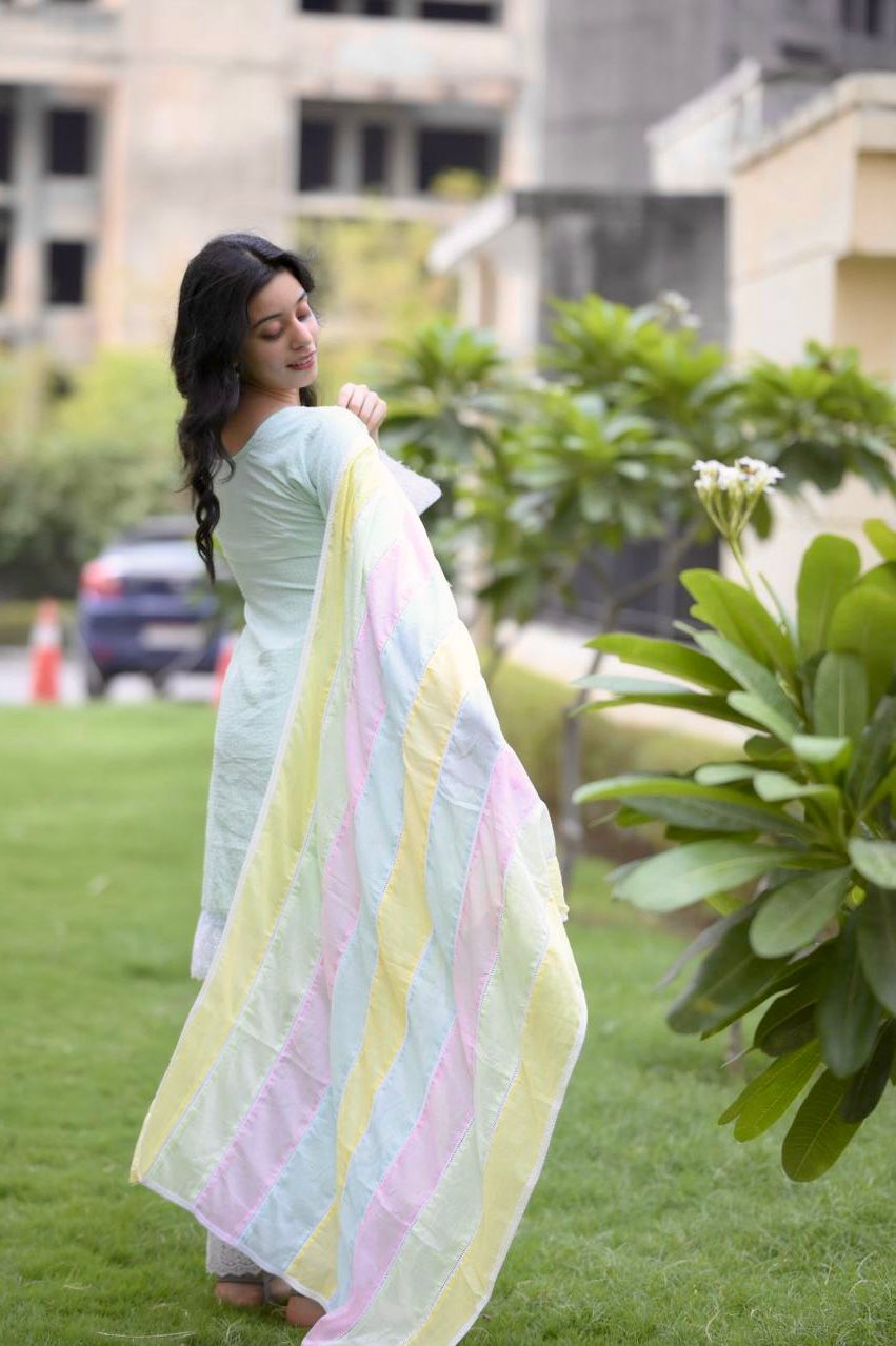 Soft Pastel Kurti set