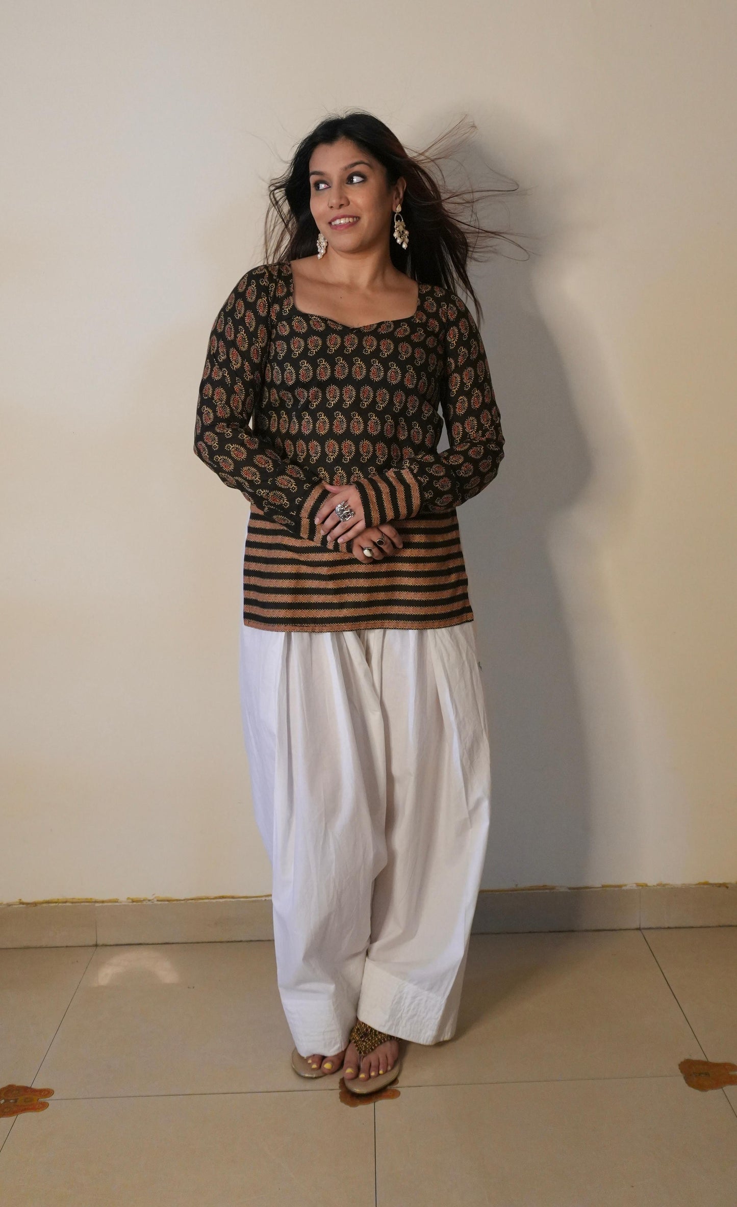 Aangan Straight Short Kurti