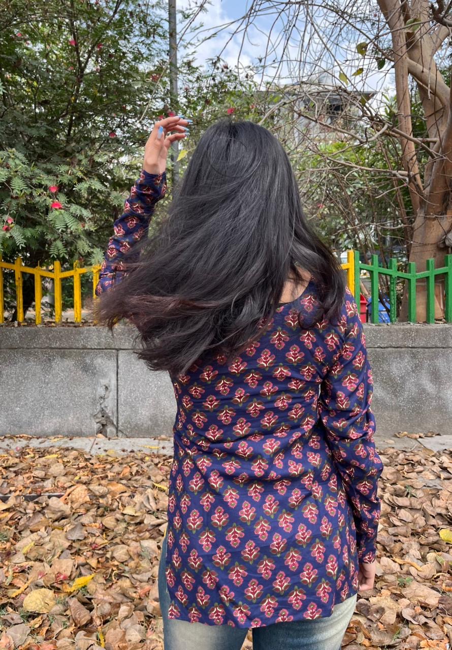 Floraya Straight Short Kurti