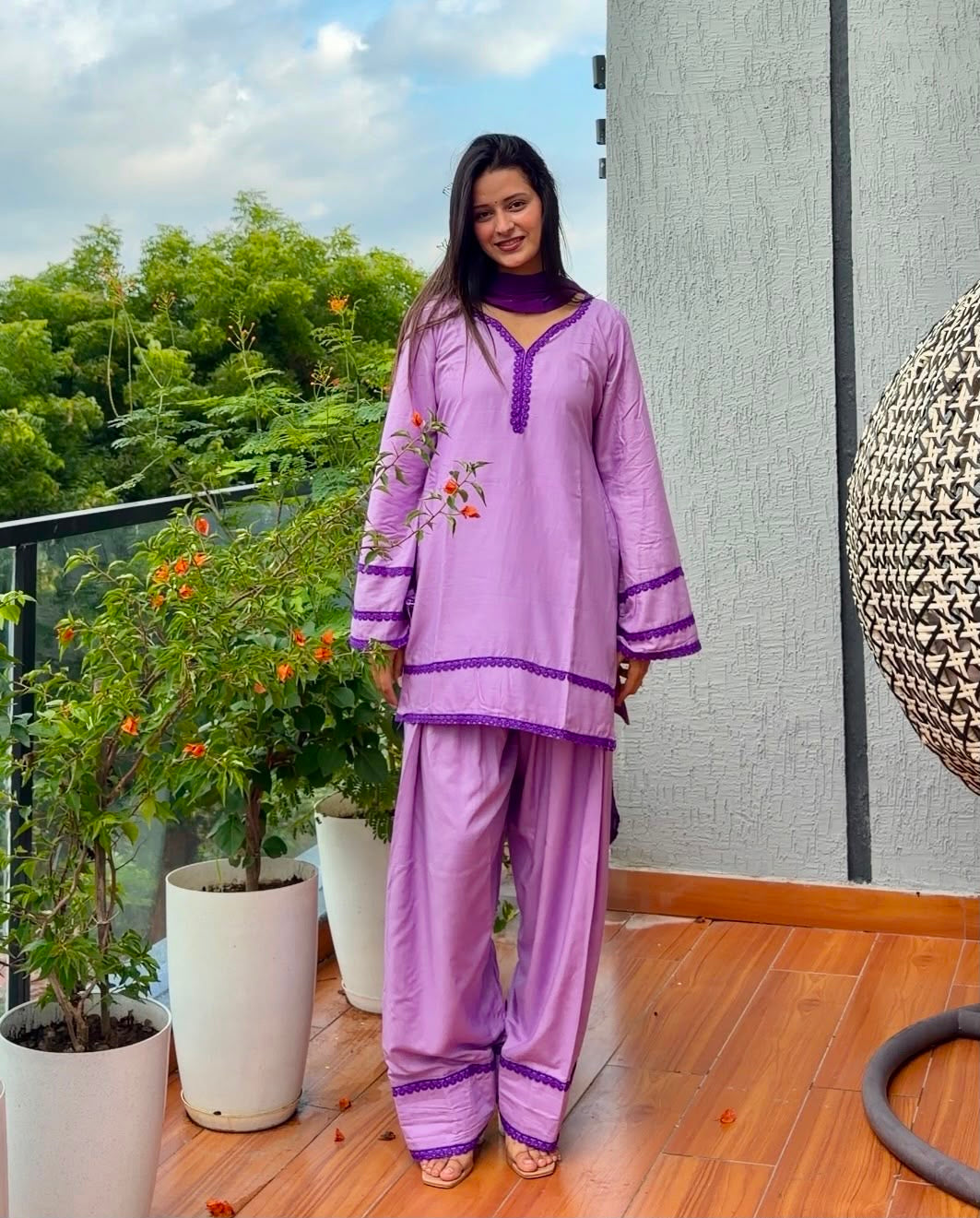 Lavender Noor Set