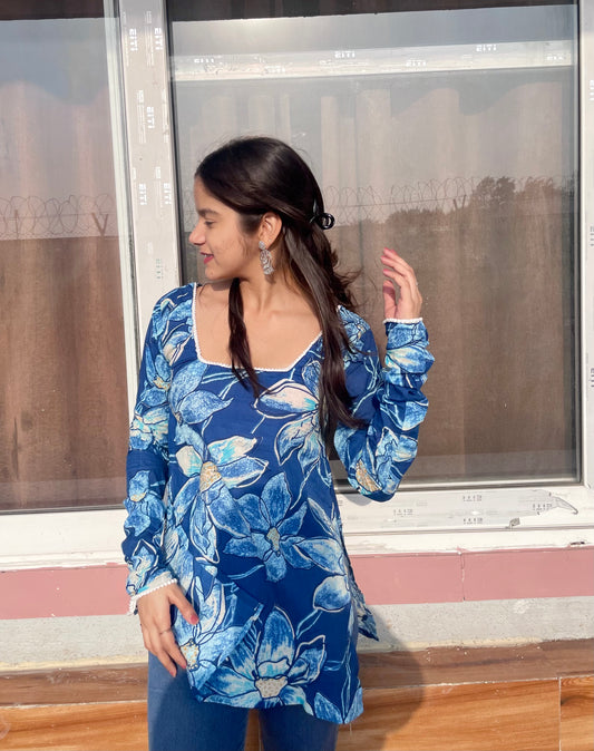 Indira Straight Short Kurti