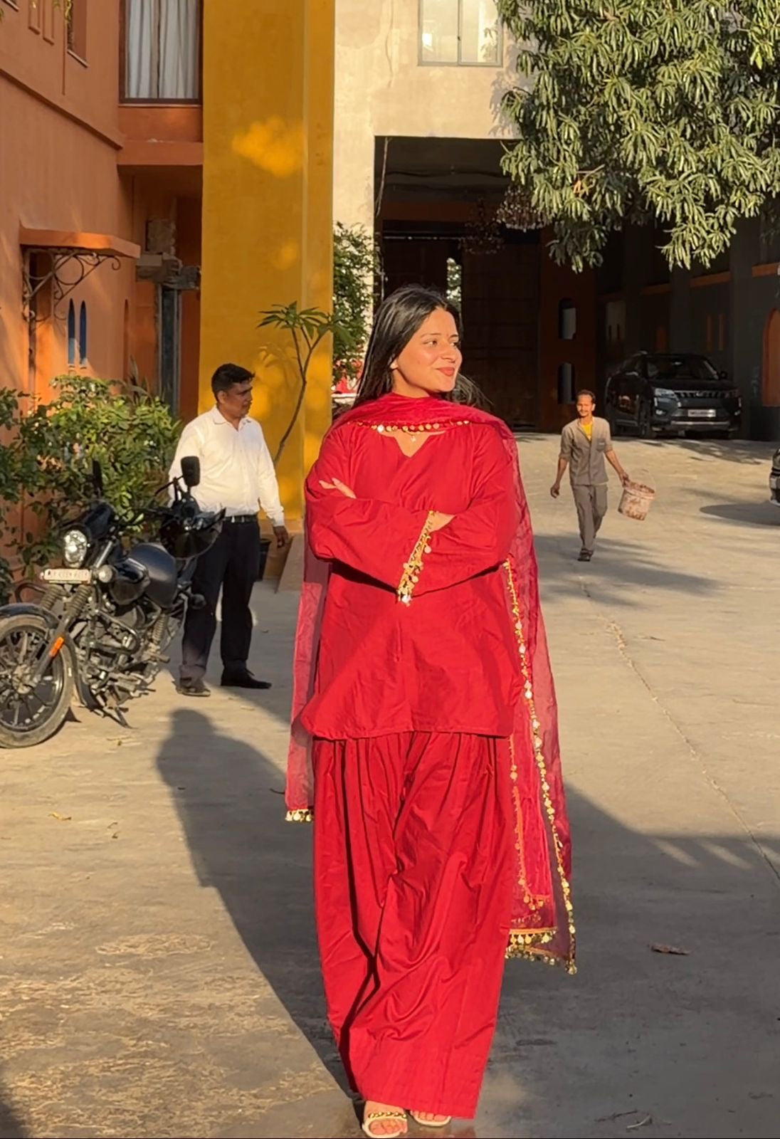 Gulnaar Farshi Salwar Set