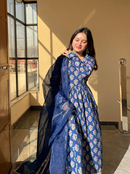 Ganika Anarkali Suit Set