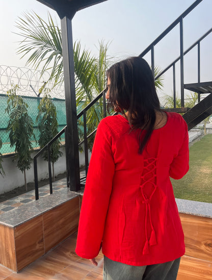 Apple Corset Back Kurti