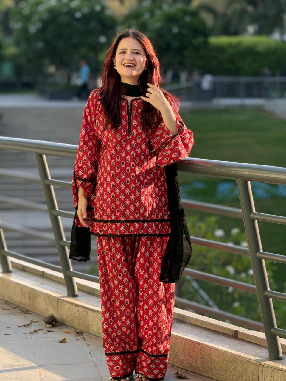 Blush Farshi Salwar Set