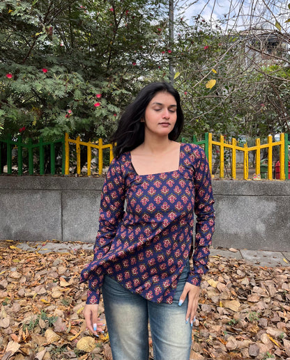 Floraya Straight Short Kurti