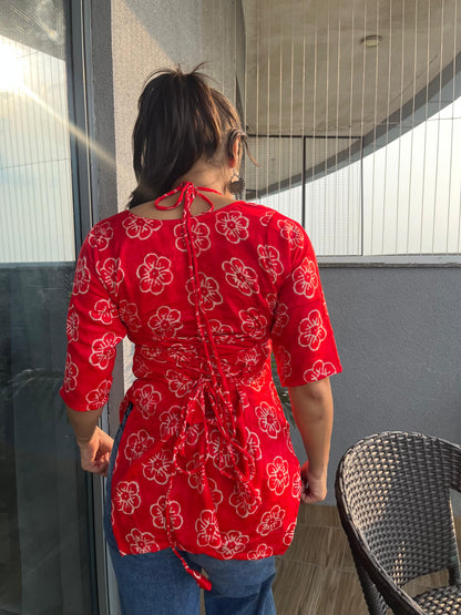 Rossa Corset Back Kurti