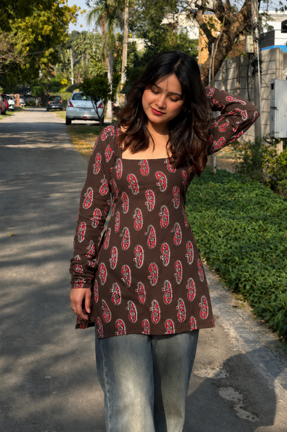 Avisha Corset Back Kurti
