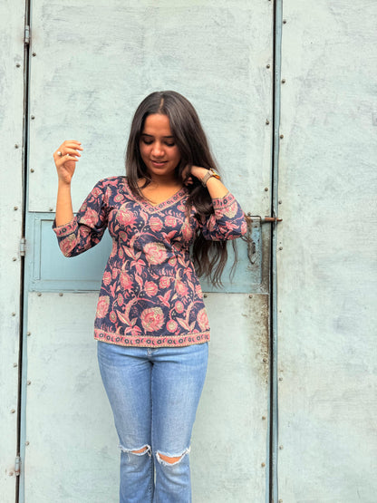 Vayu Short Straight Kurti