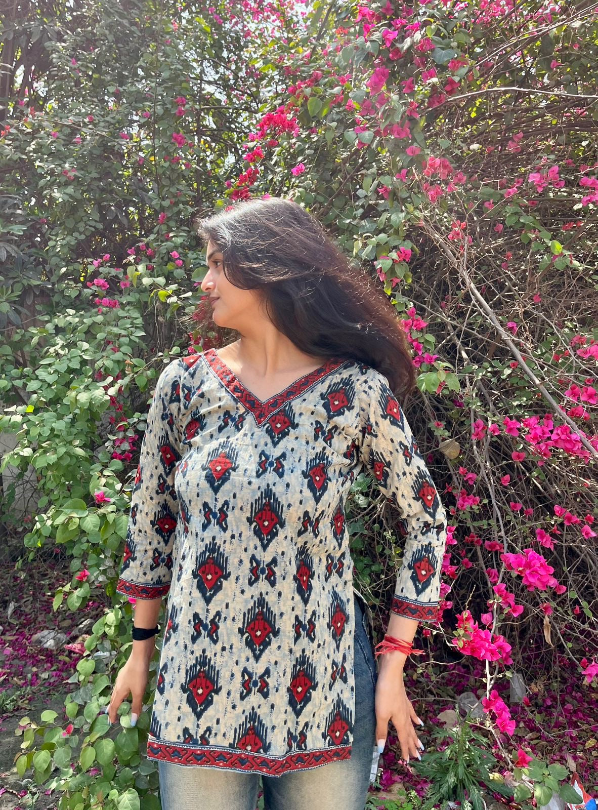 Palak Short Kurti