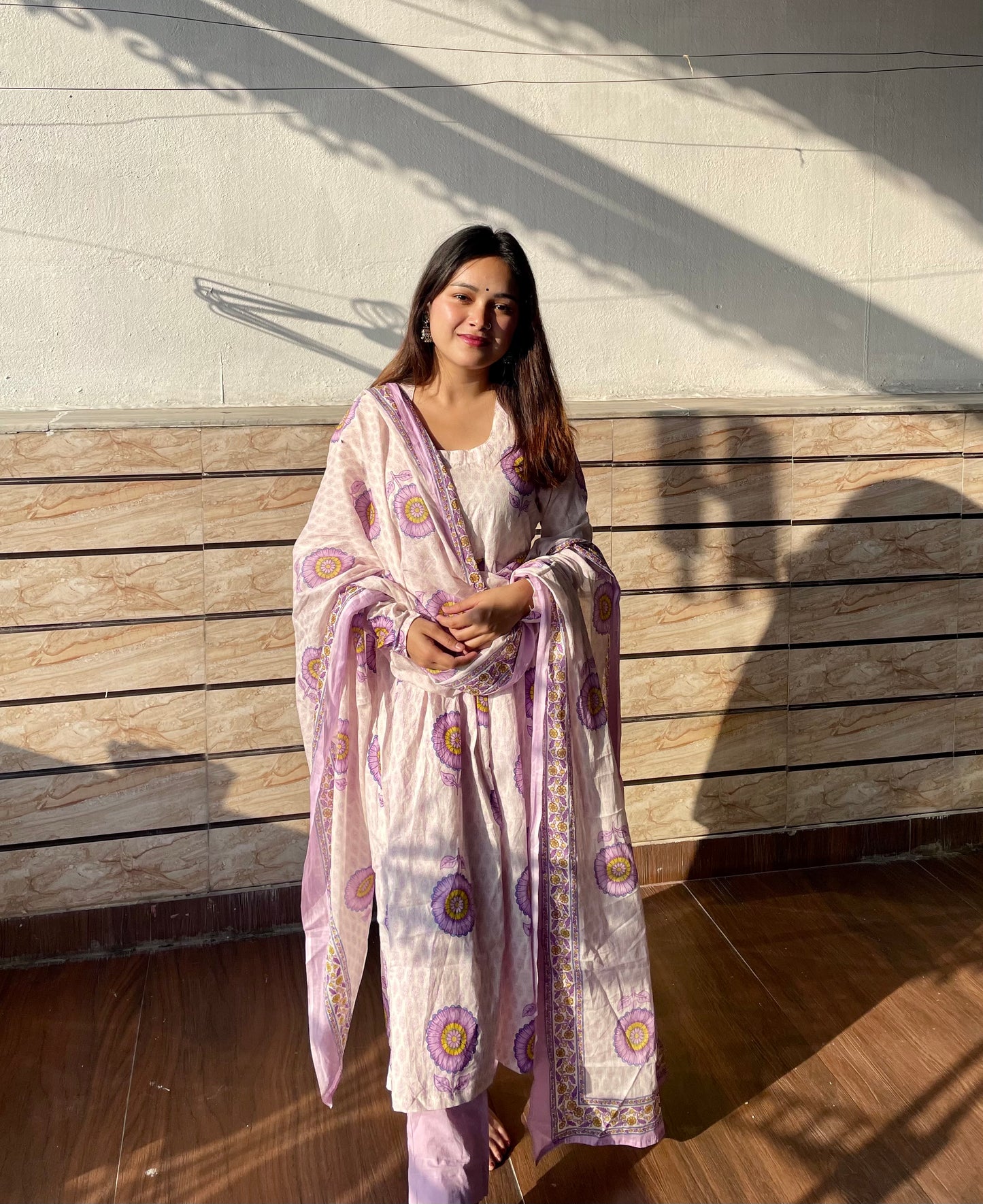 Dholna Anarkali Suit Set
